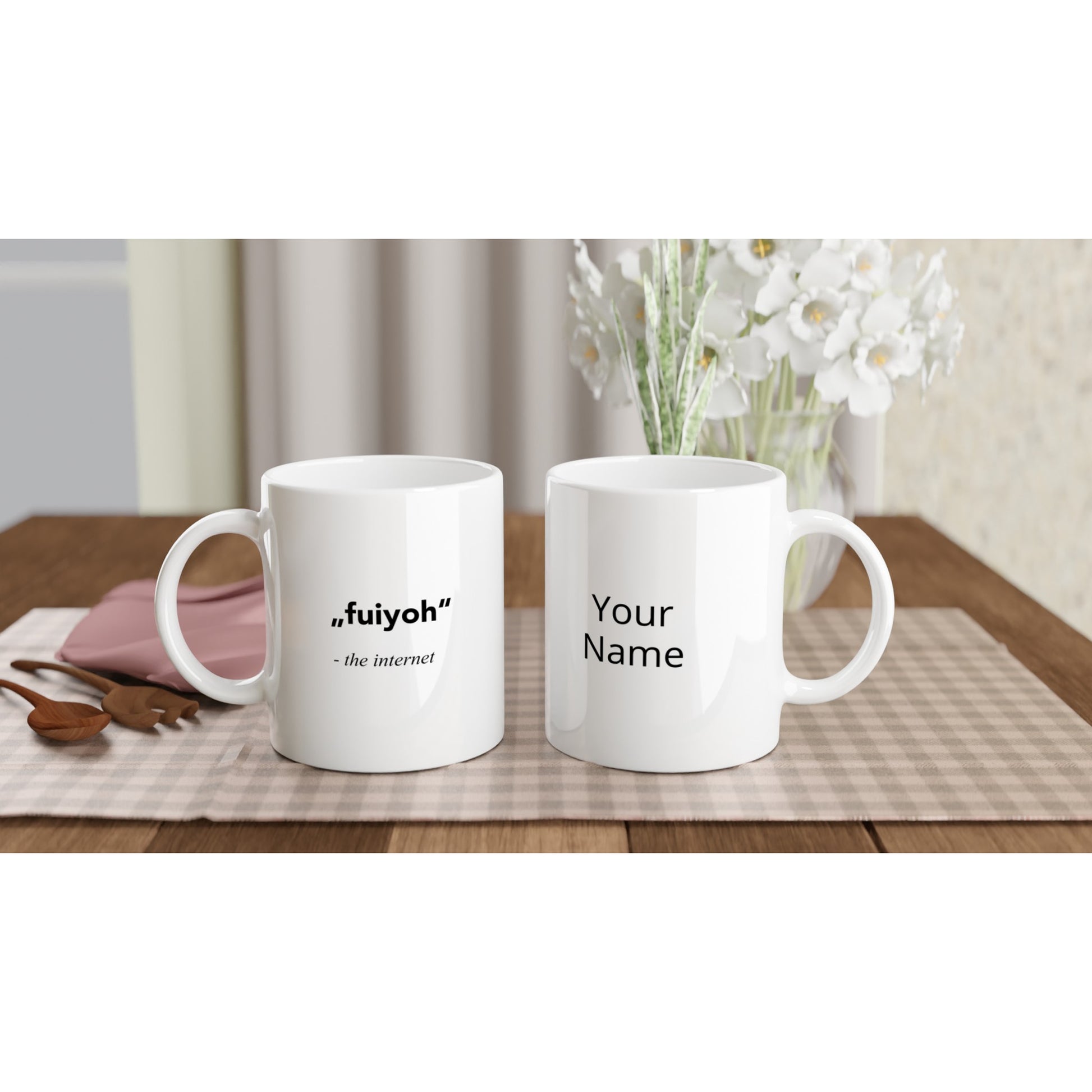  Fuiyoh - Die Magie des Internets in einer Tasse - Bedruckte Tasse mit Spruch 