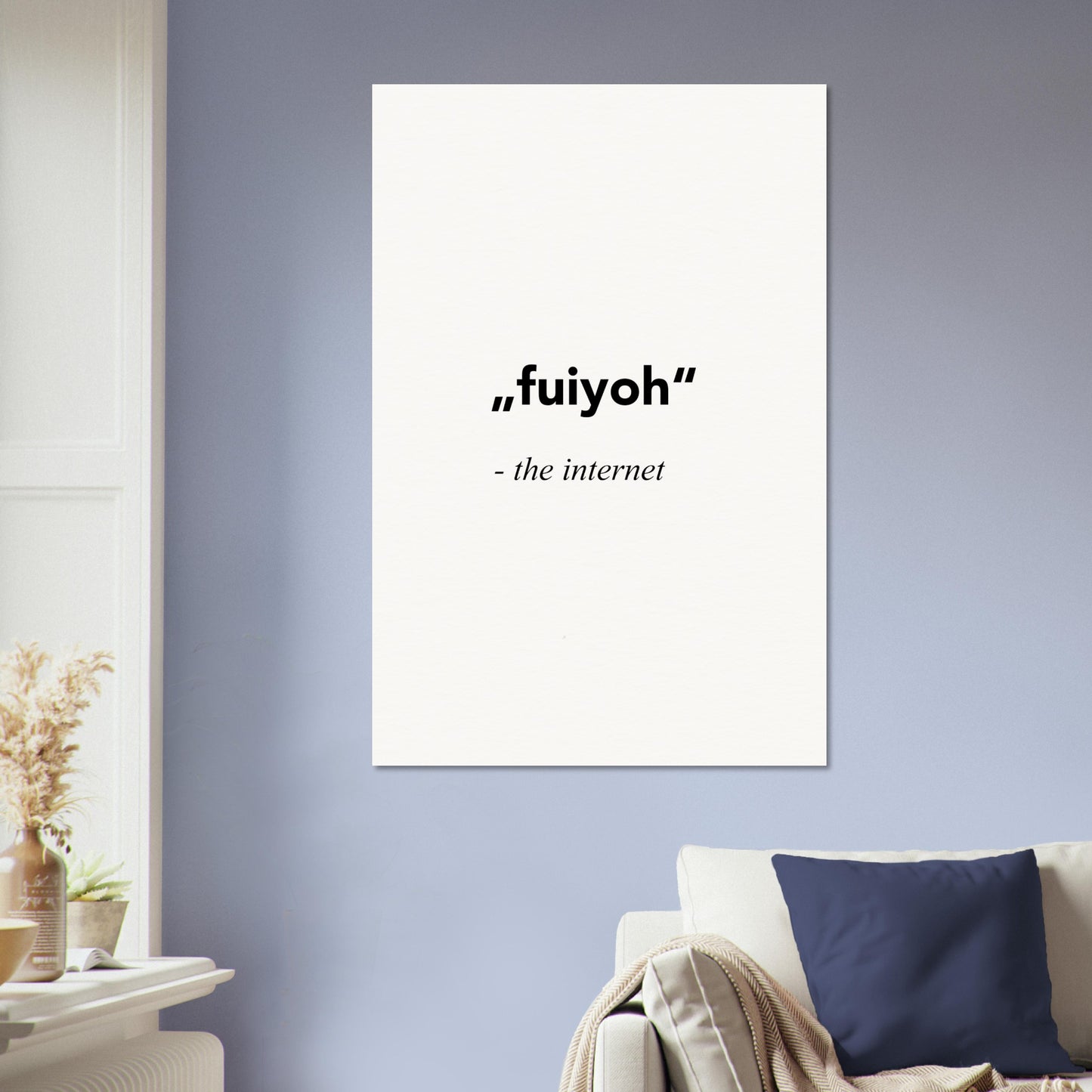 "fuiyoh - the internet - Poster mit Motivationssprüchen - white - Poster mit Sprüchen - fineart