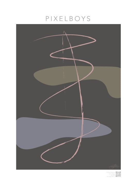 Minimalismus Poster - Poster - Eclipse Shadows - John Grayst by Pixelboys - Moderne Kunst