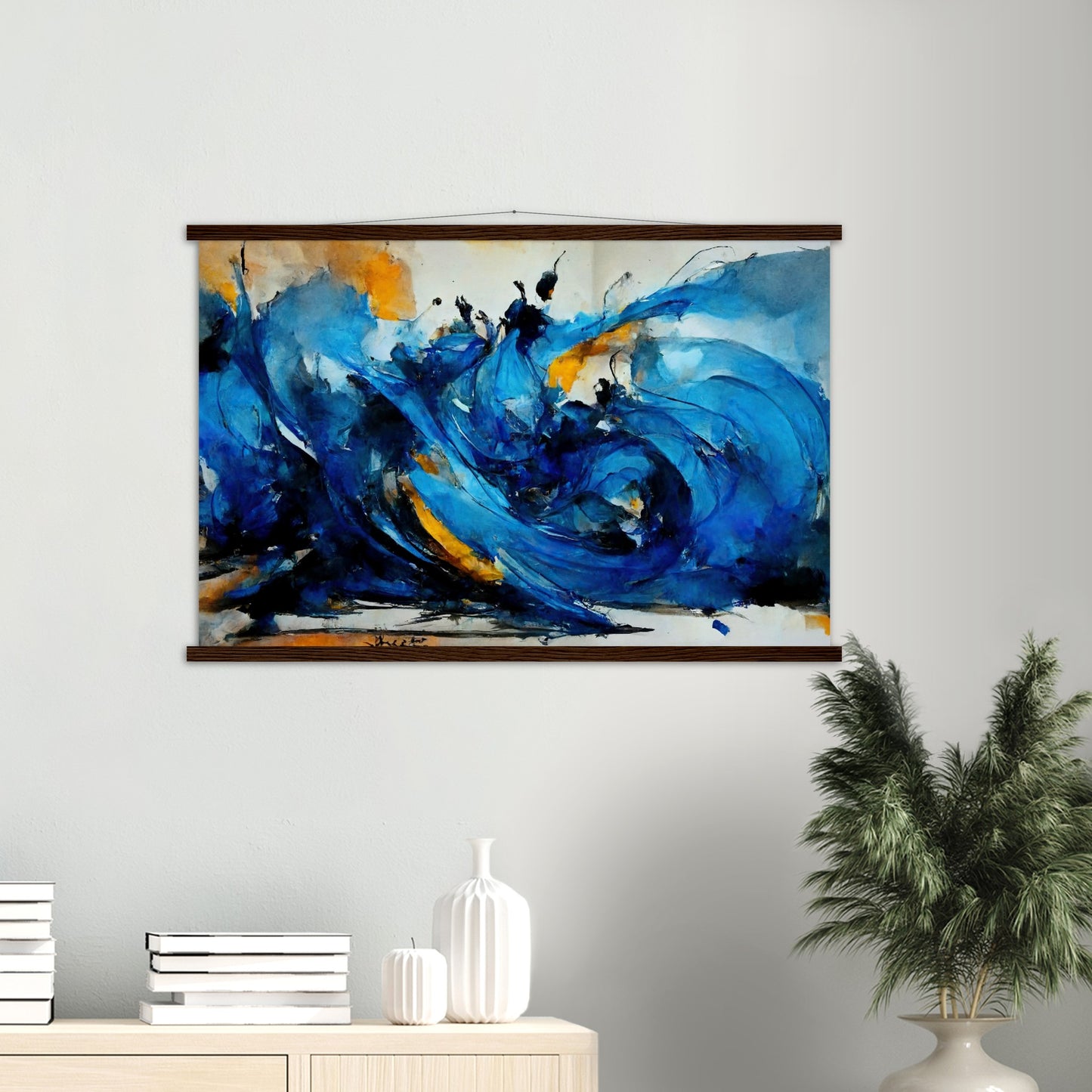 Poster mit Leisten (Holz) in Museumsqualität - Dancing Dervish - Art of Islam - Fineart - Dancing - Wandkunst - Poster with frame - Abstract Blue Kollektion - artwork - art brand - printed cup personalized - pixelboys - Kunstdrucke - wandbilder - wall art - Kunst auf Tassen - vintage art - Office Poster - Gastrotassen - Wanddekoration - Geschenkidee  - Sufis Dance - Derwisch - Sufismus - Geschenkidee - Acrylkunst - Weisheit - Geschenkidee - Office Poster - Acryldruck -