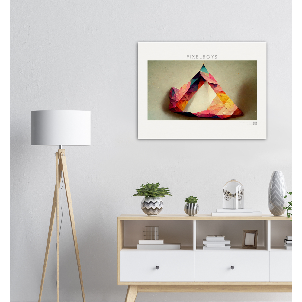 Poster - Paper Fall-No. 5: "Autumn Warmth" - "Herbstliche Wärme" - Künstler: John Grayst - Pixelboys - Herbst Poster - Online Shop - Kaufen Sie Ihr neues Poster - Viele Poster Motive -