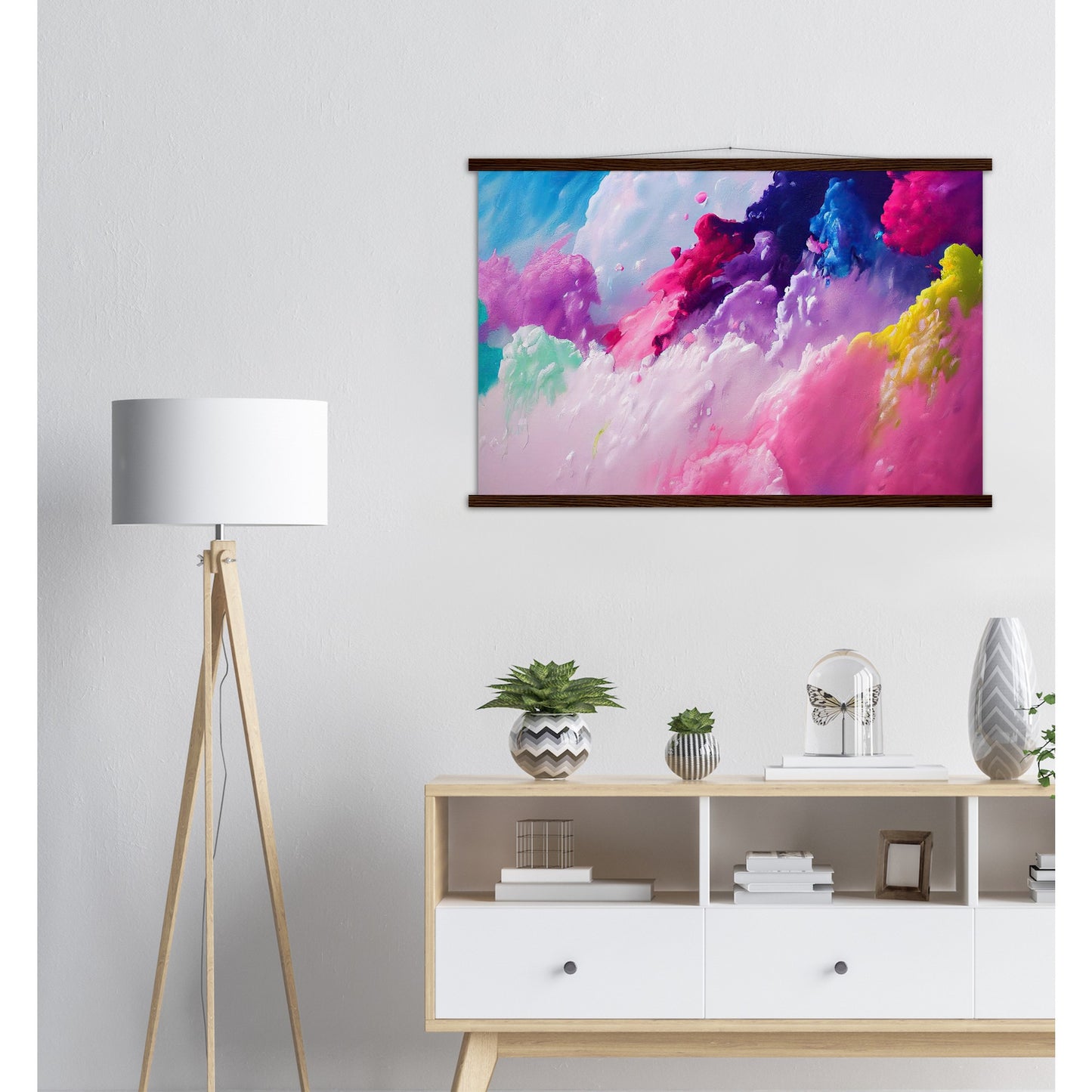 Poster mit Holzleisten - in Museumsqualität - Candy floss - Süßigkeiten - Kindheit - Cubism - Holzleisten - Fineart - Zuckerwatte - Wandkunst - Poster with frame - Abstract Kollektion - artwork - art brand - printed cup personalized - pixelboys - Kunstdrucke - wandbilder - wall art - Kunst auf Tassen - vintage art - Office Poster - Gastrotassen - Wanddekoration - Geschenkidee  - Cabdyland - Icecream - Geschenkidee - Acrylkunst - Geschenkidee - Office Poster - Acryldruck - Abstrakte Kunst