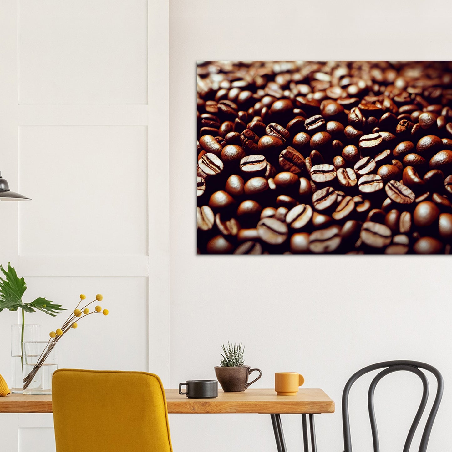 Poster in Museumsqualität - Coffee Beans - Personalisierbar - customized - Coffee Passion - Wandkunst - Kunstdruck - Acryldruck - Kunstwerk - Office Poster - Poster mit Rahmen - Kaffee Tasse - Poster mit Leisten - Bedruckte Tassen - Kunst Marke - Art Brand - Kunstdrucke - Papier: 250g/qm - Künstler: Pixelboys - Office Poster - Poster with frame - Geschenkidee - Kaffee Liebe - Coffee passion, Kaffeehaus - Coffee to go - Atelier Wien - Atelier Austria - Atelier USA -