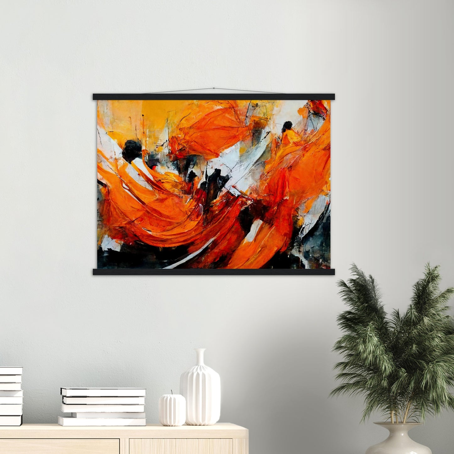 Poster mit Leisten - „Strolling in Amsterdam“ - Orange Pain - autumn - Ölgemälde - Abstract - Dutch Art - Abstract - Fineart - Herbstsonne - Wandkunst - Holzrahmen - Poster with frame - Abstract Orange - artwork - art brand - printed cup personalized - Holzleisten - pixelboys - Kunstdrucke - wandbilder - wall art - Kunst auf Tassen - Office Poster - Gastrotassen - Wanddekoration - Fineart - Posterleisten - Dynamic - Acrylkunst - Geschenkidee - Office Poster - Acryldruck - Abstrakte Kunst -