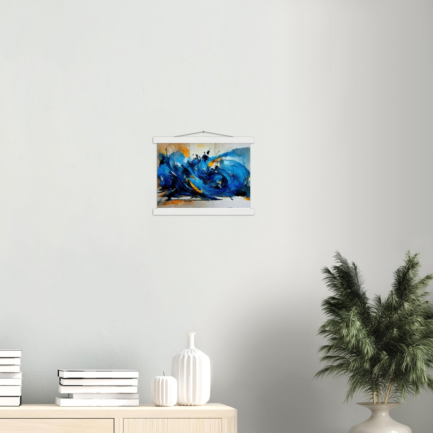 Poster mit Leisten (Holz) in Museumsqualität - Dancing Dervish - Art of Islam - Fineart - Dancing - Wandkunst - Poster with frame - Abstract Blue Kollektion - artwork - art brand - printed cup personalized - pixelboys - Kunstdrucke - wandbilder - wall art - Kunst auf Tassen - vintage art - Office Poster - Gastrotassen - Wanddekoration - Geschenkidee  - Sufis Dance - Derwisch - Sufismus - Geschenkidee - Acrylkunst - Weisheit - Geschenkidee - Office Poster - Acryldruck -