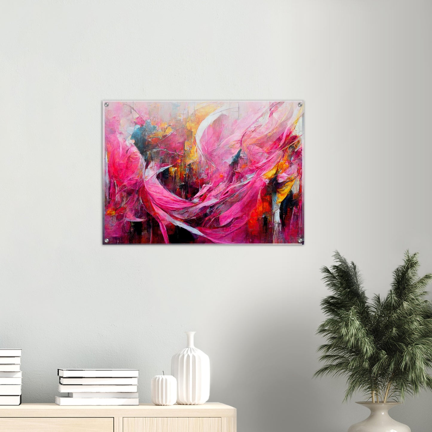 Acrylbild auf Glas - Carnival in Venice - Italy - ölgemälde - Italy Abstract Art - Posterleisten - Fineart - Posterrahmen  - Wandkunst - Holzrahmen - Poster with frame - Abstract Pink - artwork - art brand - printed cup personalized - Holzleisten - pixelboys - Kunstdrucke - wandbilder - wall art - Kunst auf Tassen  - Office Poster - Gastrotassen - Wanddekoration - Acrylkunst - Geschenkidee - Office Poster - Acryldruck - Abstrakte Kunst - Pink Art -