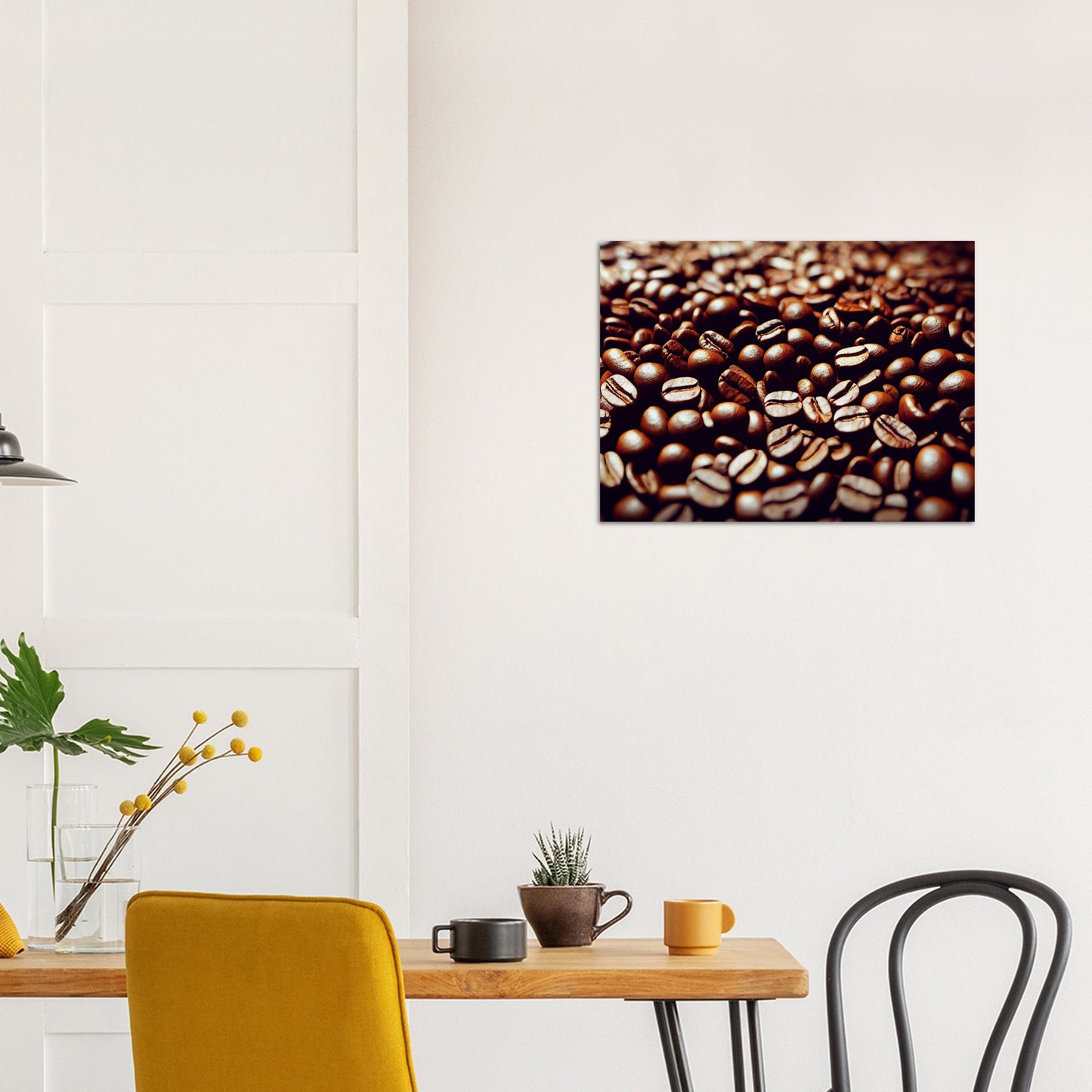 Poster in Museumsqualität - Coffee Beans - Personalisierbar - customized - Coffee Passion - Wandkunst - Kunstdruck - Acryldruck - Kunstwerk - Office Poster - Poster mit Rahmen - Kaffee Tasse - Poster mit Leisten - Bedruckte Tassen - Kunst Marke - Art Brand - Kunstdrucke - Papier: 250g/qm - Künstler: Pixelboys - Office Poster - Poster with frame - Geschenkidee - Kaffee Liebe - Coffee passion, Kaffeehaus - Coffee to go - Atelier Wien - Atelier Austria - Atelier USA -