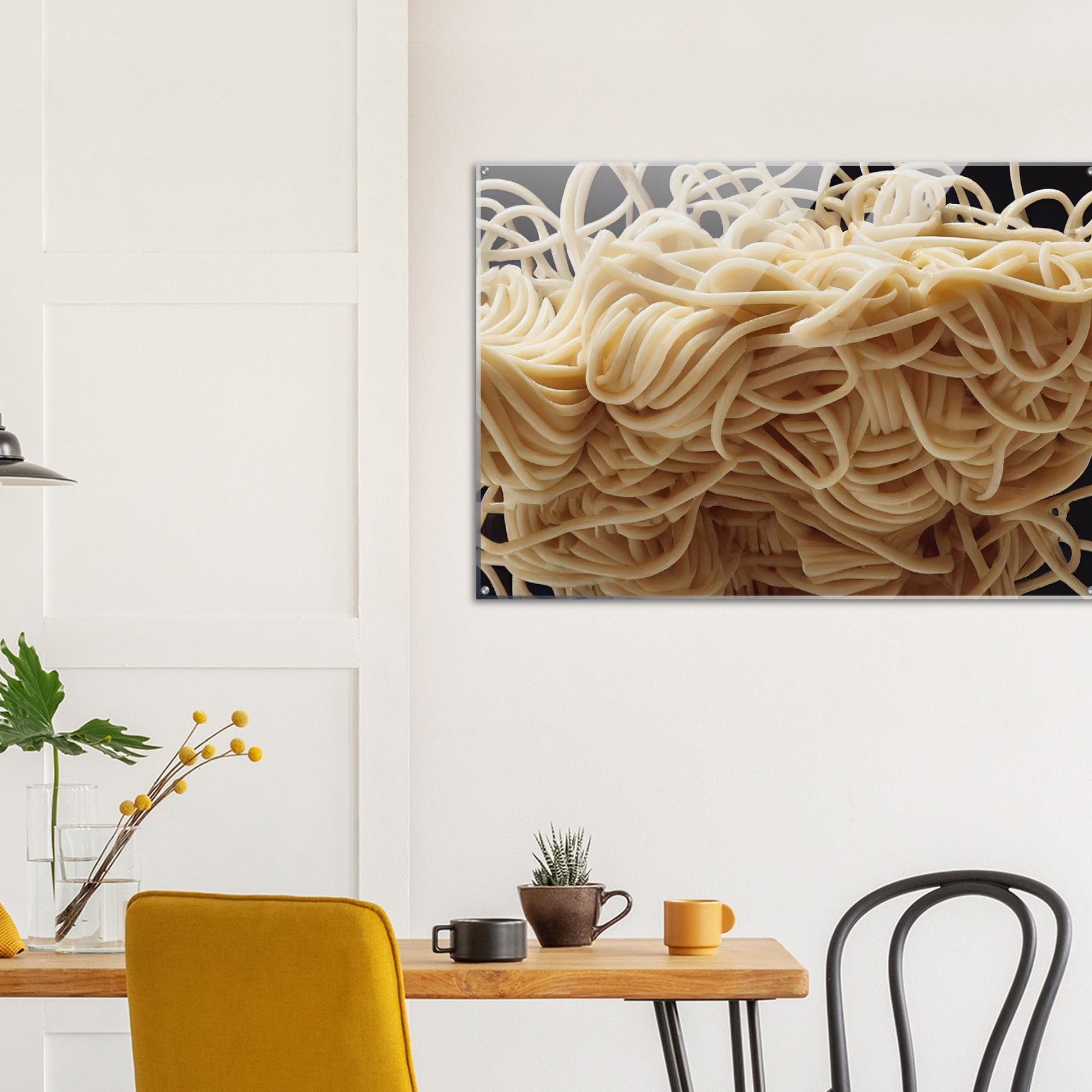 Acrylbild - in Museumsqualität - Noodle Knot - Pasta Love - Italien - China - Restaurant - Nudeln - Nudelknoten - Pasta - Teigwaren  - Wandkunst - Kunstdruck - Acryldruck - Kunstwerk - Office Poster - Poster mit Rahmen - Kaffee Tasse - Poster mit Leisten - Bedruckte Tassen - Kunst Marke - Art Brand - Kunstdrucke - Papier: 250g/qm - Künstler: Pixelboys - Office Poster - Poster with frame - Geschenkidee - Atelier Rome - Atelier Bologna - Atelier Milano -