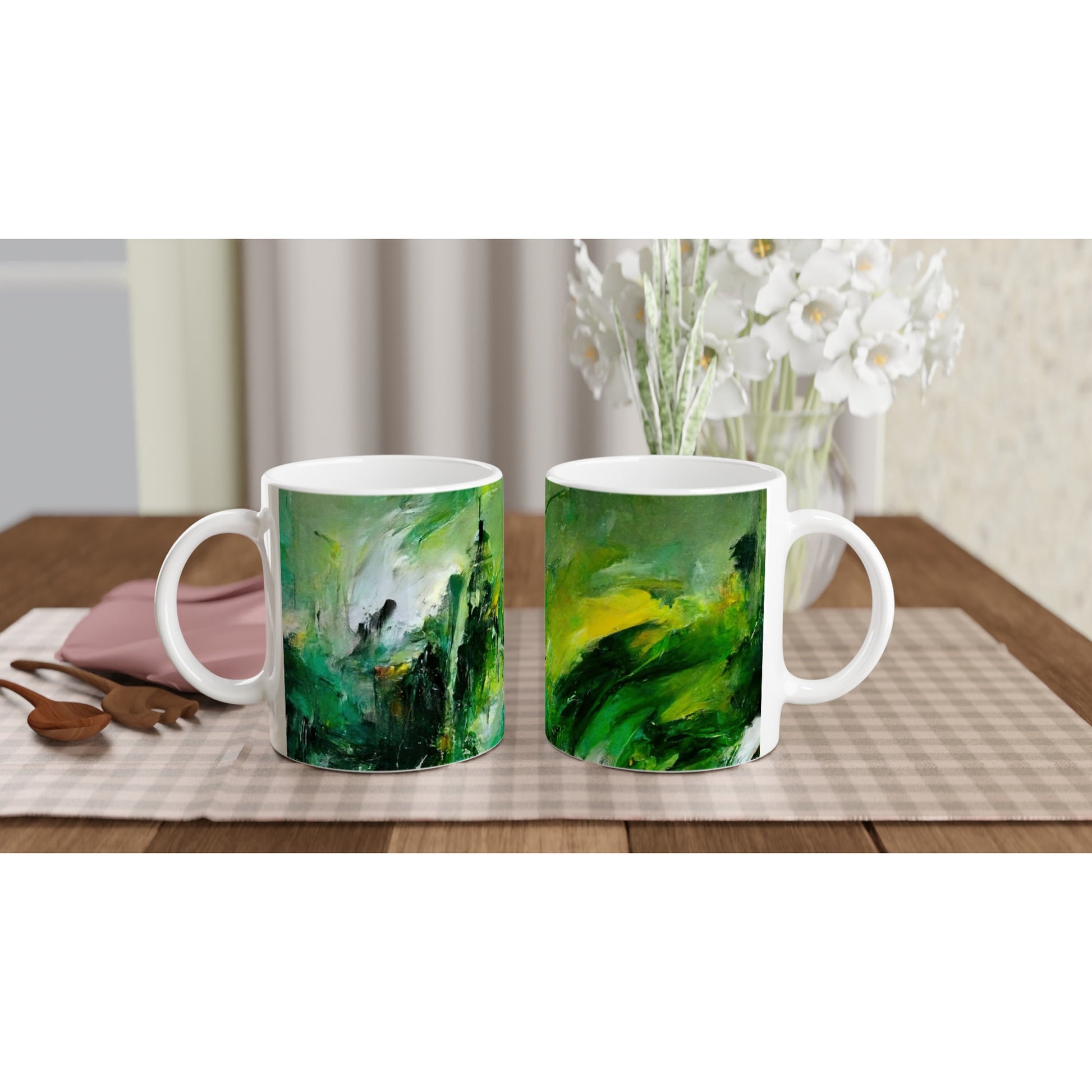 Sammeltasse bedruckt - „Revenge of Nature“ - The Capitol - Washington D.C. - Ölgemälde - Capitol - Abstract - USA - Planet - Fineart - Green Sea - Wandkunst - Holzrahmen - Poster with frame - Abstract Green - artwork - art brand - printed cup personalized - Holzleisten - pixelboys - Kunstdrucke - wandbilder - wall art - Kunst auf Tassen  - Office Poster - Gastrotassen - Wanddekoration - Fineart  - Colorfull - Dynamic - Acrylkunst - Geschenkidee - Office Poster - Acryldruck - Abstrakte Kunst -