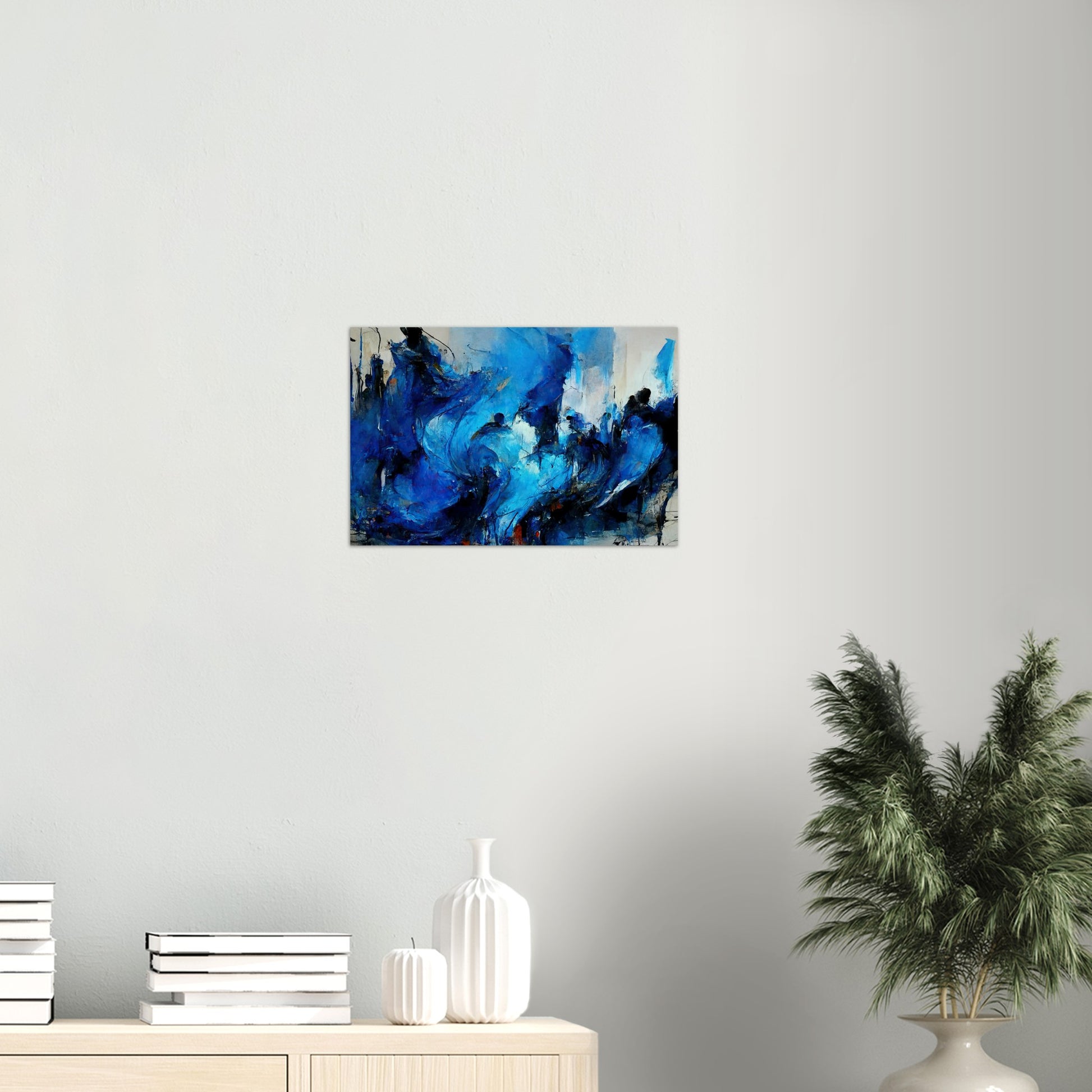 Poster in Museumsqualität - Blue Revolution - Art of Cubism - Fineart - Peace - Wandkunst - Mankind - Poster with frame - Abstract Blue Kollektion - artwork - art brand - printed cup personalized - pixelboys - Kunstdrucke - wandbilder - wall art - Kunst auf Tassen - vintage art - Office Poster - Gastrotassen - Wanddekoration - Geschenkidee  - political peace - freedom - uno - Geschenkidee - Acrylkunst - blauhelme - Geschenkidee - Office Poster - Acryldruck -