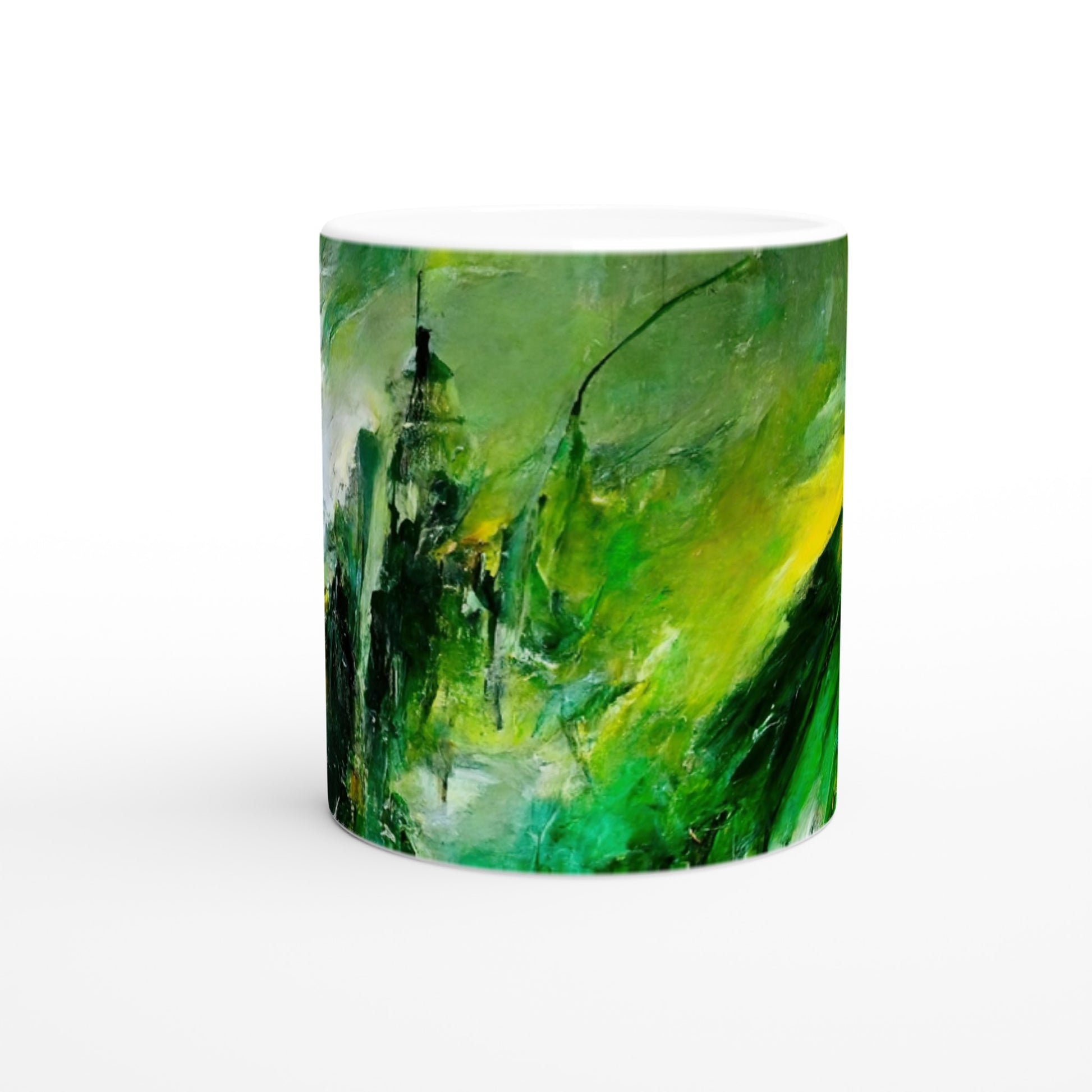 Sammeltasse bedruckt - „Revenge of Nature“ - The Capitol - Washington D.C. - Ölgemälde - Capitol - Abstract - USA - Planet - Fineart - Green Sea - Wandkunst - Holzrahmen - Poster with frame - Abstract Green - artwork - art brand - printed cup personalized - Holzleisten - pixelboys - Kunstdrucke - wandbilder - wall art - Kunst auf Tassen  - Office Poster - Gastrotassen - Wanddekoration - Fineart  - Colorfull - Dynamic - Acrylkunst - Geschenkidee - Office Poster - Acryldruck - Abstrakte Kunst -