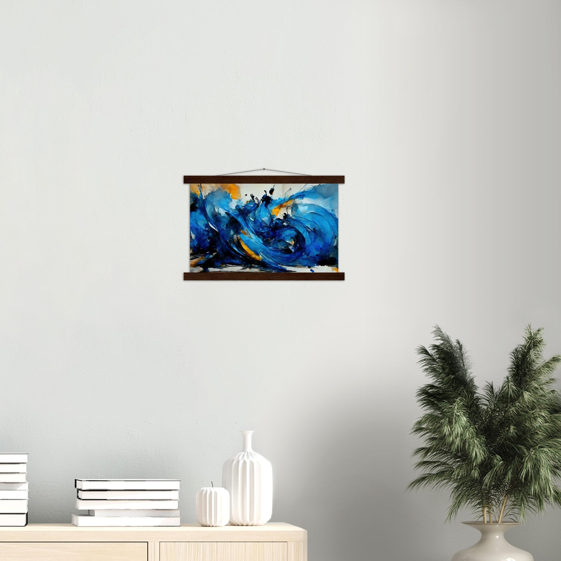 Poster mit Leisten (Holz) in Museumsqualität - Dancing Dervish - Art of Islam - Fineart - Dancing - Wandkunst - Poster with frame - Abstract Blue Kollektion - artwork - art brand - printed cup personalized - pixelboys - Kunstdrucke - wandbilder - wall art - Kunst auf Tassen - vintage art - Office Poster - Gastrotassen - Wanddekoration - Geschenkidee  - Sufis Dance - Derwisch - Sufismus - Geschenkidee - Acrylkunst - Weisheit - Geschenkidee - Office Poster - Acryldruck -