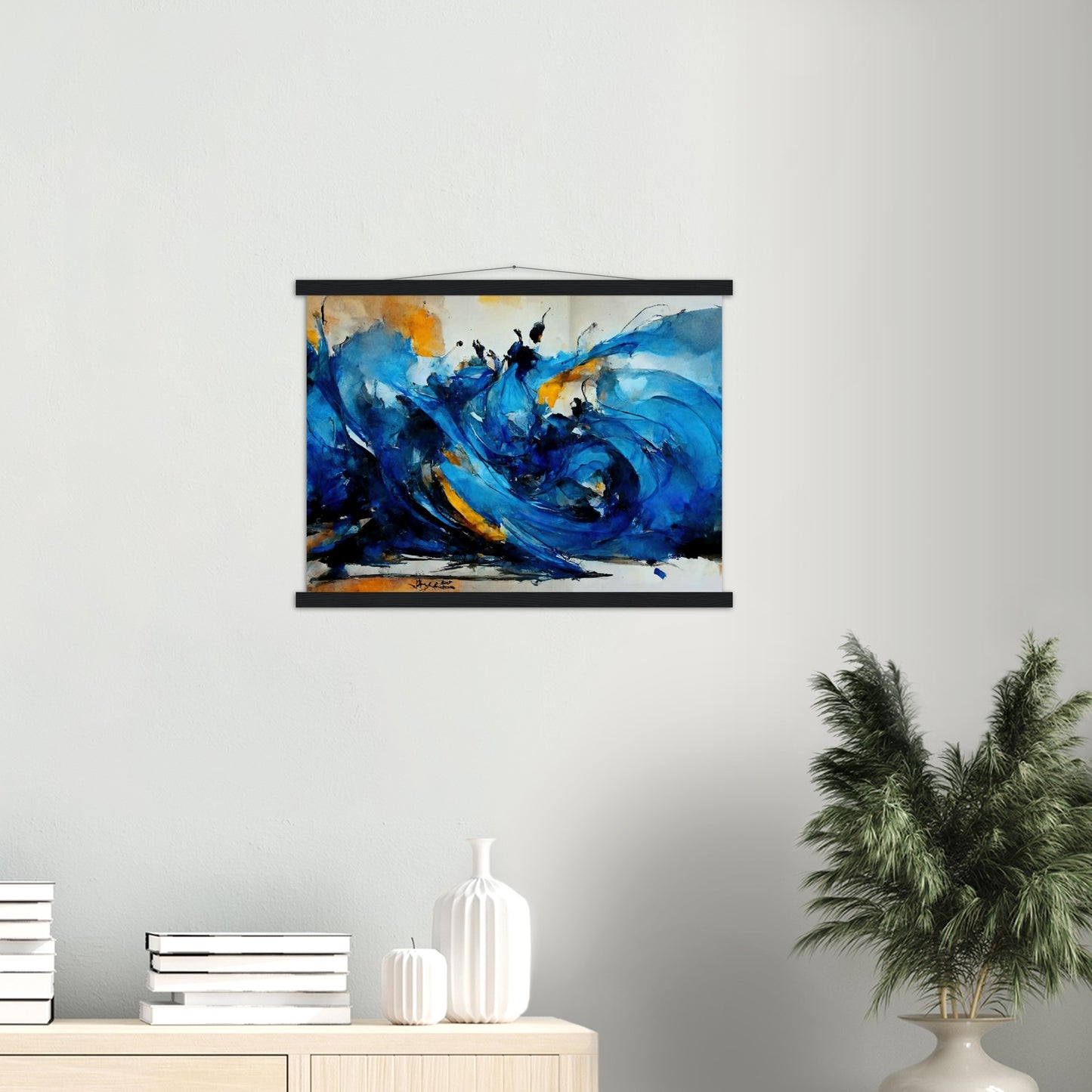 Poster mit Leisten (Holz) in Museumsqualität - Dancing Dervish - Art of Islam - Fineart - Dancing - Wandkunst - Poster with frame - Abstract Blue Kollektion - artwork - art brand - printed cup personalized - pixelboys - Kunstdrucke - wandbilder - wall art - Kunst auf Tassen - vintage art - Office Poster - Gastrotassen - Wanddekoration - Geschenkidee  - Sufis Dance - Derwisch - Sufismus - Geschenkidee - Acrylkunst - Weisheit - Geschenkidee - Office Poster - Acryldruck -