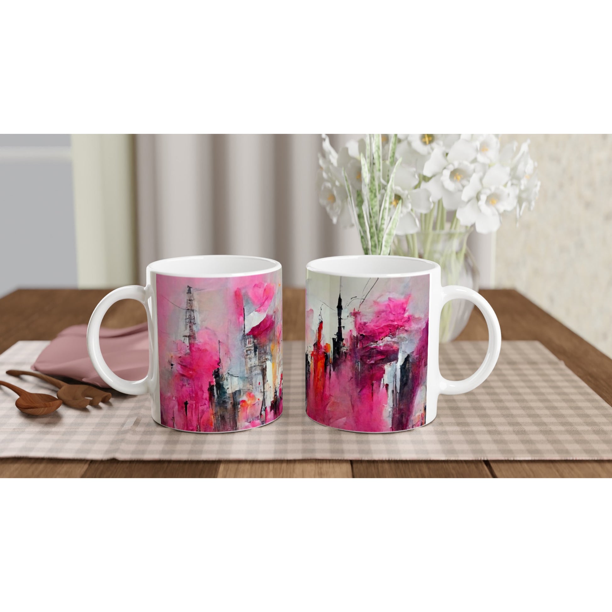 Sammeltasse (bedruckt) - in Museumsqualität - Spring in Paris - France - ölgemälde - Place de la Concorde - Posterleisten - Champs Elysee - Fineart - Posterrahmen  - Wandkunst - Holzrahmen - Poster with frame - Abstract Pink - artwork - art brand - printed cup personalized - Holzleisten - pixelboys - Kunstdrucke - wandbilder - wall art - Kunst auf Tassen  - Office Poster - Gastrotassen - Wanddekoration - Acrylkunst - Geschenkidee - Office Poster - Acryldruck - Abstrakte Kunst - Pink Art -