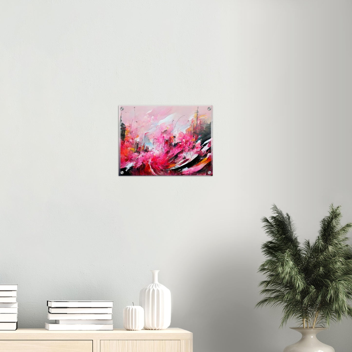 Acrylbild auf Glas in Museumsqualität - Spring in Saint-Rémy - France - Frühling - France - de-Provence - Ölgemälde - Abstract -  Art de France - Posterleisten - Fineart - Posterrahmen  - Wandkunst - Holzrahmen - Poster with frame - Abstract Pink - artwork - art brand - printed cup personalized - Holzleisten - pixelboys - Kunstdrucke - wandbilder - wall art - Kunst auf Tassen  - Office Poster - Gastrotassen - Wanddekoration - Acrylkunst - Geschenkidee - Office Poster - Acryldruck - Abstrakte Kunst -