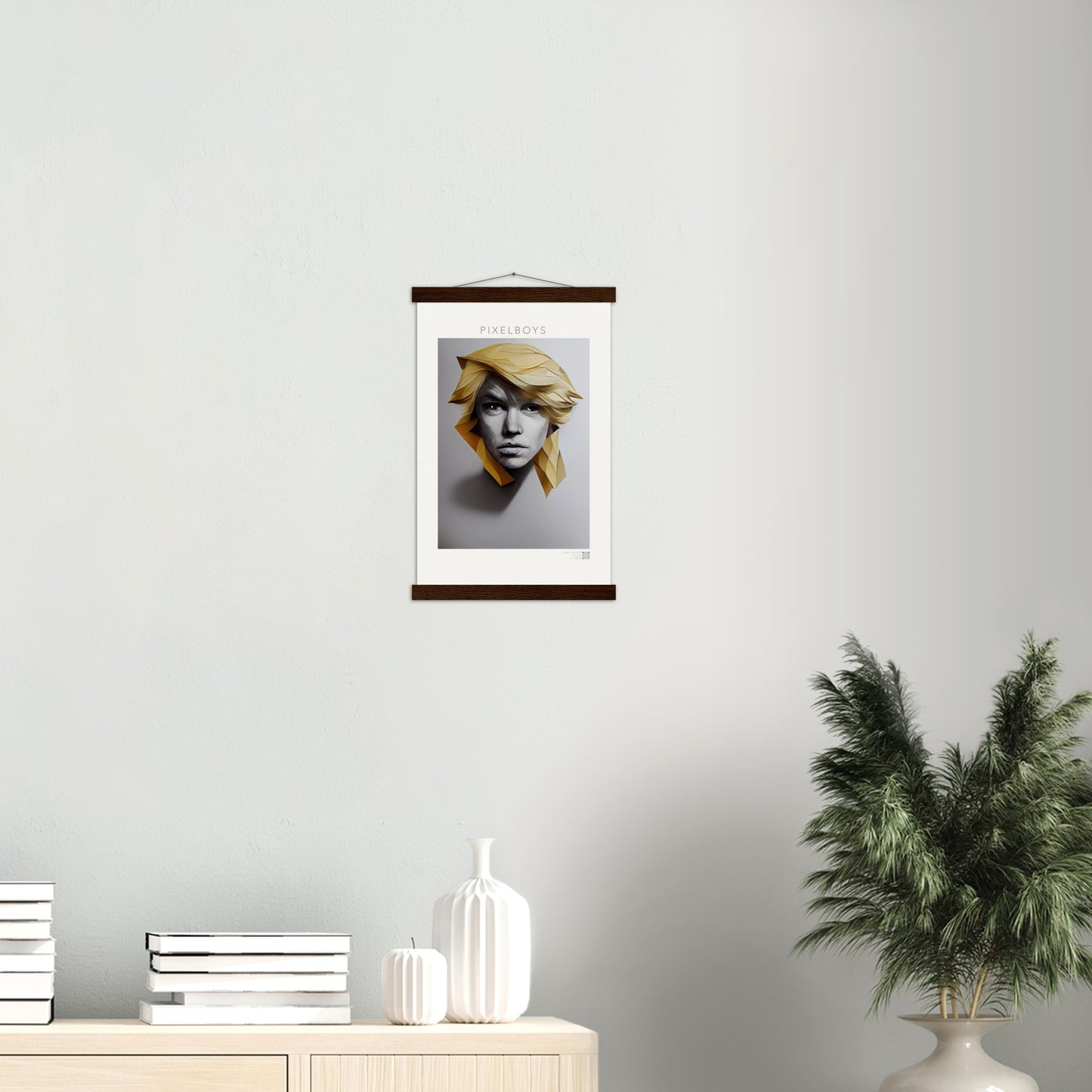 Poster mit Leisten (Holz) in Museumsqualität - Brothers "Leon" - No.3  - vintage art - Art of Brother - Fineart - Drillinge - Wandkunst - Poster with frame - Bruder Kollektion - artwork - art brand - printed cup personalized - pixelboys - Kunstdrucke - wandbilder - wall art - Kunst auf Tassen - Office Poster - Gastrotassen - Wanddekoration - Geschenkidee  - blonde brüder - big - brother - family - Geschenkidee - Acrylkunst - triplets - Geschenkidee - Office Poster - Acryldruck -