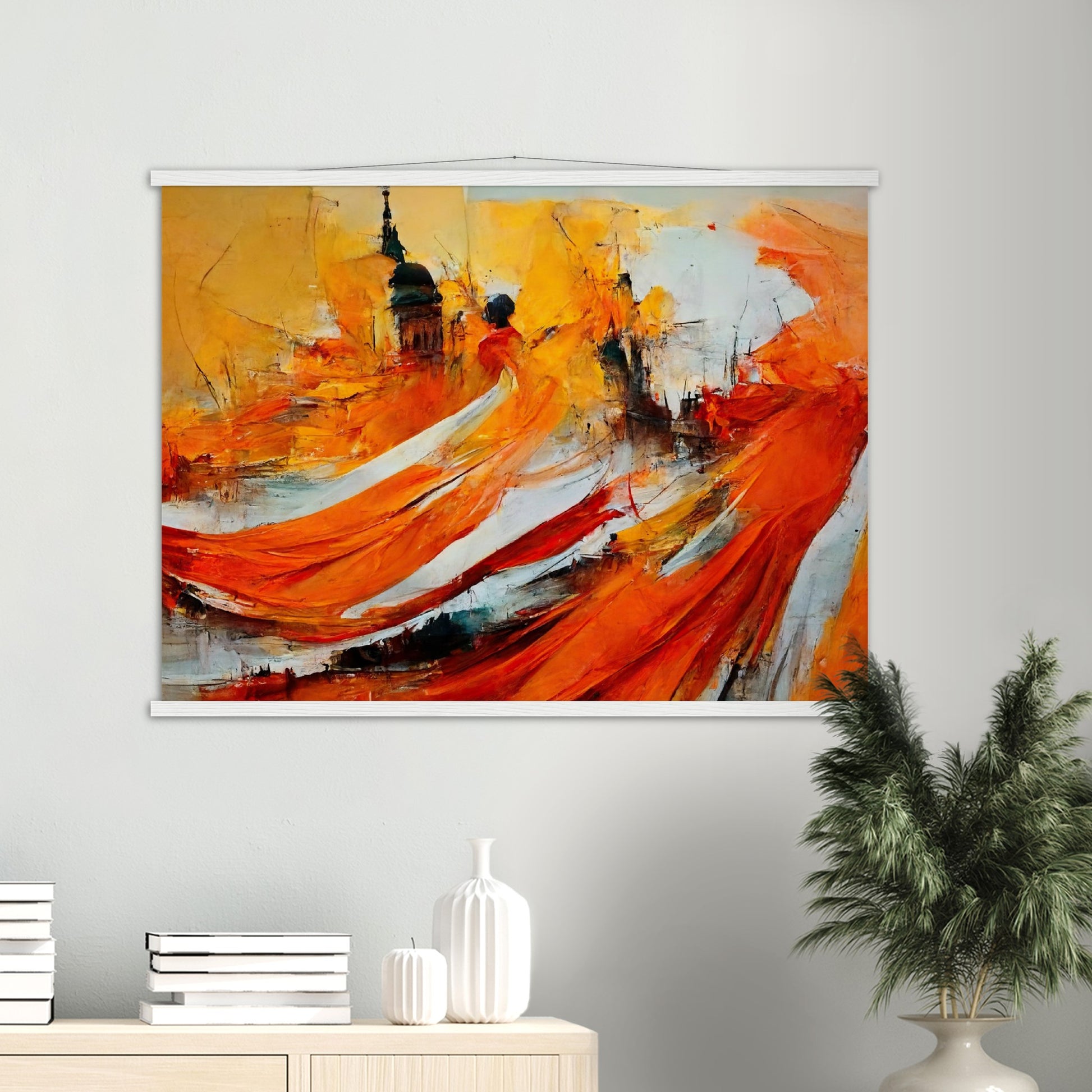 Poster mit Leistem (Holz) - Palio di Siena -„Piazza del Campo" - Toscana - Etruria - horse race - Ölgemälde - Abstract - Italia Art - Posterleisten - Fineart - City Race - Wandkunst - Holzrahmen - Poster with frame - Abstract Orange - artwork - art brand - printed cup personalized - Holzleisten - pixelboys - Kunstdrucke - wandbilder - wall art - Kunst auf Tassen  - Office Poster - Gastrotassen - Wanddekoration - Fineart - Dynamic - Acrylkunst - Geschenkidee - Office Poster - Acryldruck - Abstrakte Kunst -