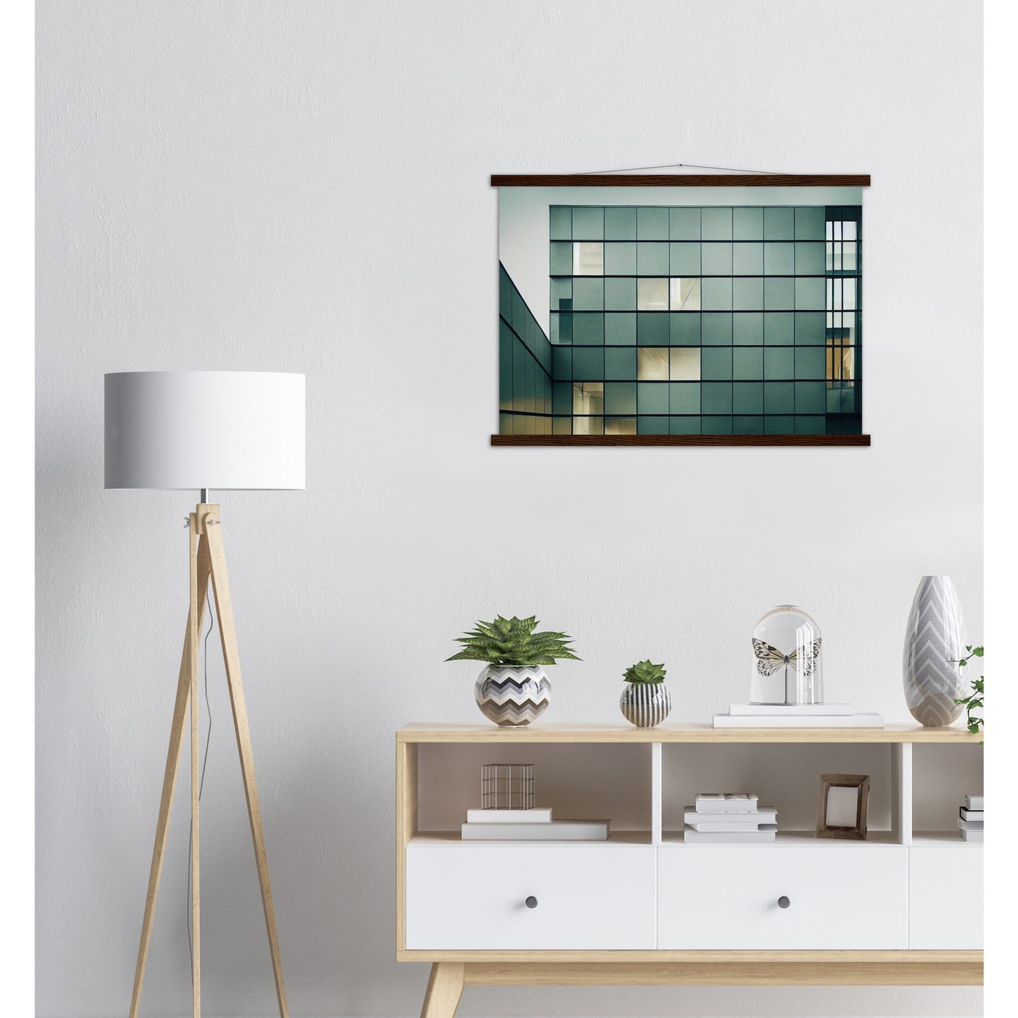 Poster mit Leisten (Holz) - in Museumsqualität - Modern Architecture - Moscow - Peace - Art of Russia - Fineart - Wandkunst - Poster with frame - vintage architecture - moscow future architecture  - Red place - artwork - art brand - printed cup personalized - pixelboys - moscow - Kunstdrucke - wandbilder - wall art - Kunst auf Tassen - Office Poster - Gastrotassen - Wanddekoration - Geschenkidee - Skyline - Russia - city Architecture - urbanism - Geschenkidee - Moscow Metro  - ☮ -