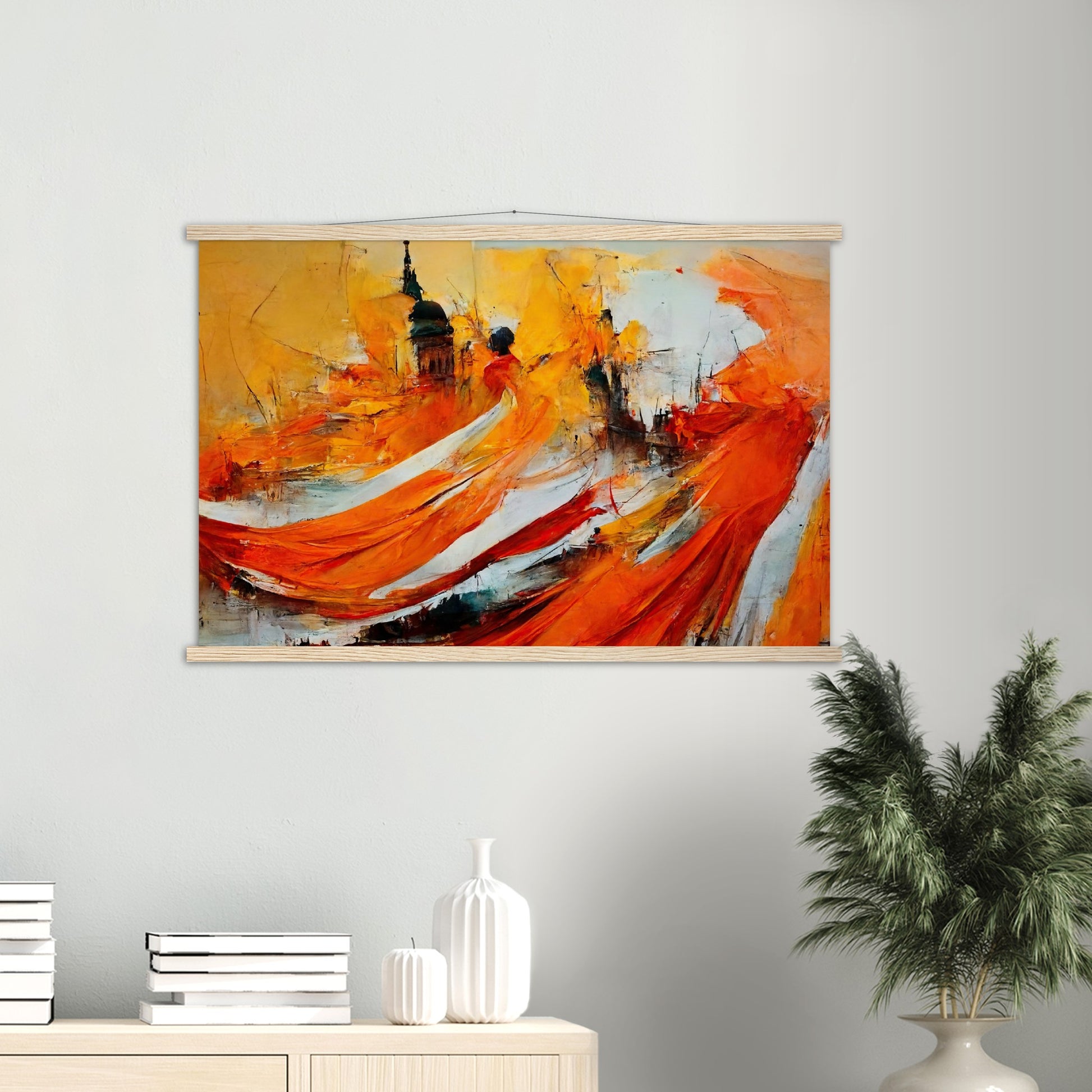 Poster mit Leistem (Holz) - Palio di Siena -„Piazza del Campo" - Toscana - Etruria - horse race - Ölgemälde - Abstract - Italia Art - Posterleisten - Fineart - City Race - Wandkunst - Holzrahmen - Poster with frame - Abstract Orange - artwork - art brand - printed cup personalized - Holzleisten - pixelboys - Kunstdrucke - wandbilder - wall art - Kunst auf Tassen  - Office Poster - Gastrotassen - Wanddekoration - Fineart - Dynamic - Acrylkunst - Geschenkidee - Office Poster - Acryldruck - Abstrakte Kunst -