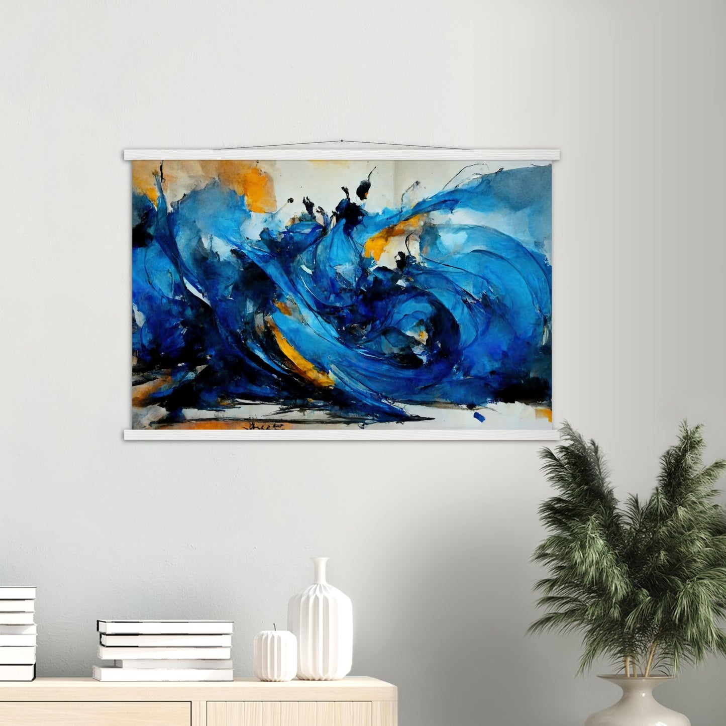 Poster mit Leisten (Holz) in Museumsqualität - Dancing Dervish - Art of Islam - Fineart - Dancing - Wandkunst - Poster with frame - Abstract Blue Kollektion - artwork - art brand - printed cup personalized - pixelboys - Kunstdrucke - wandbilder - wall art - Kunst auf Tassen - vintage art - Office Poster - Gastrotassen - Wanddekoration - Geschenkidee  - Sufis Dance - Derwisch - Sufismus - Geschenkidee - Acrylkunst - Weisheit - Geschenkidee - Office Poster - Acryldruck -