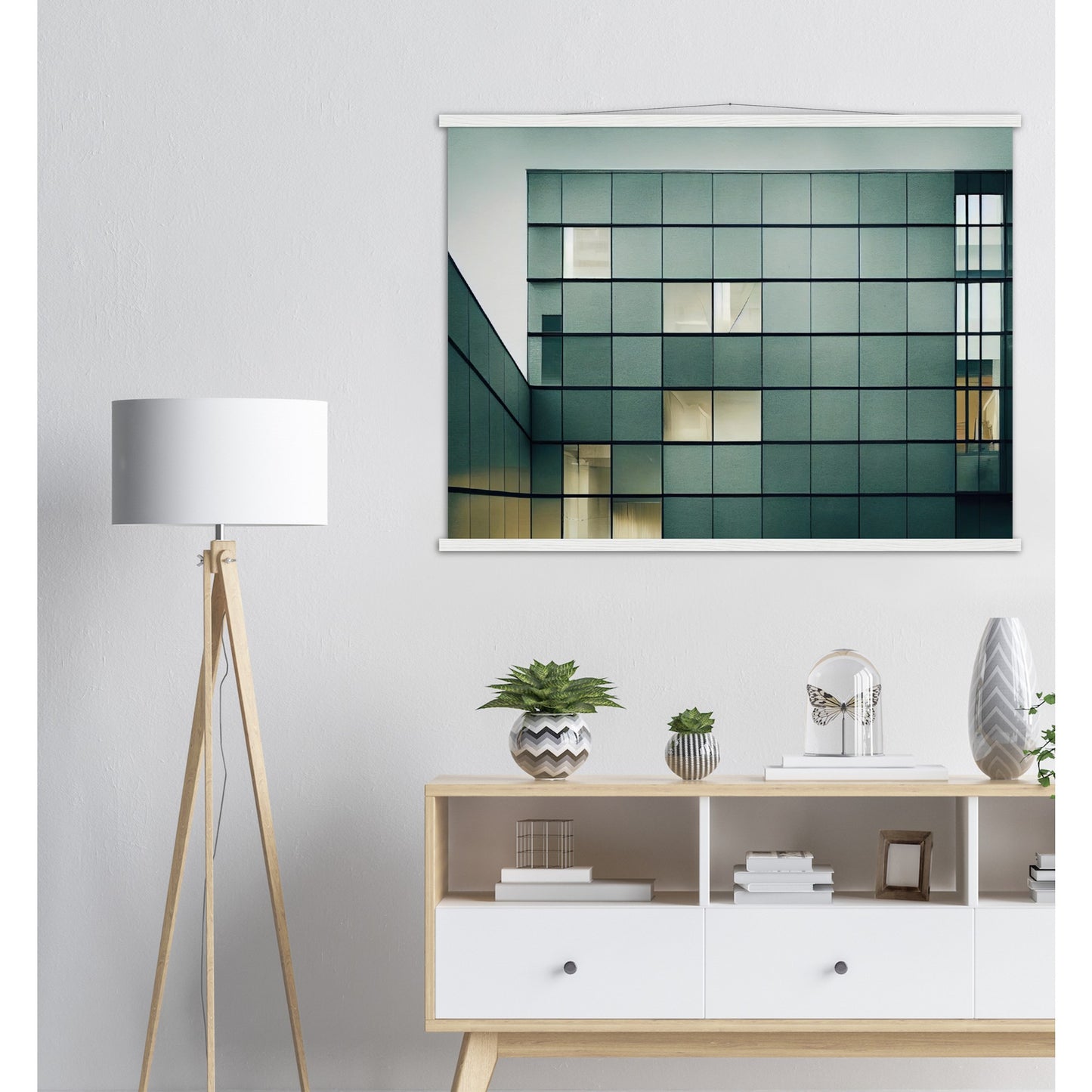 Poster mit Leisten (Holz) - in Museumsqualität - Modern Architecture - Moscow - Peace - Art of Russia - Fineart - Wandkunst - Poster with frame - vintage architecture - moscow future architecture  - Red place - artwork - art brand - printed cup personalized - pixelboys - moscow - Kunstdrucke - wandbilder - wall art - Kunst auf Tassen - Office Poster - Gastrotassen - Wanddekoration - Geschenkidee - Skyline - Russia - city Architecture - urbanism - Geschenkidee - Moscow Metro  - ☮ -