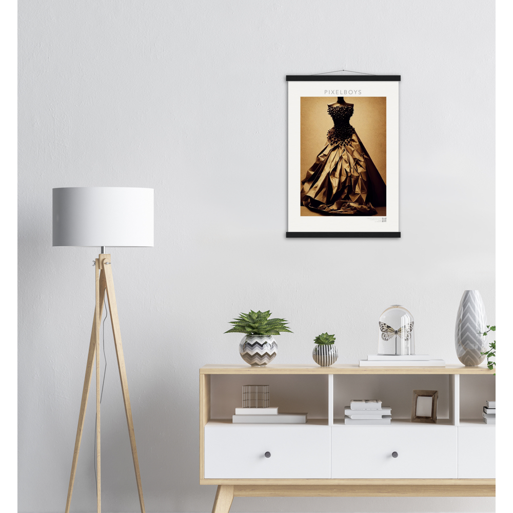 Poster mit Rahmen "Art Du Café" - Hot Fashion - No. 2 - "Isabella" - Kaffebohnen Liebe ♡ - Amore ♡ - Pizza Pasta Love - Kaffe Liebe ♡- Künstler: "The Unknown Artist Nb-517" - Kunstdruck - Wandbild - Poster - Pixelboys - Atelier - Mailand - Rom - Neapel - Turin - Palermo - Catania - Florenz - Genua - Bologna - Bari -