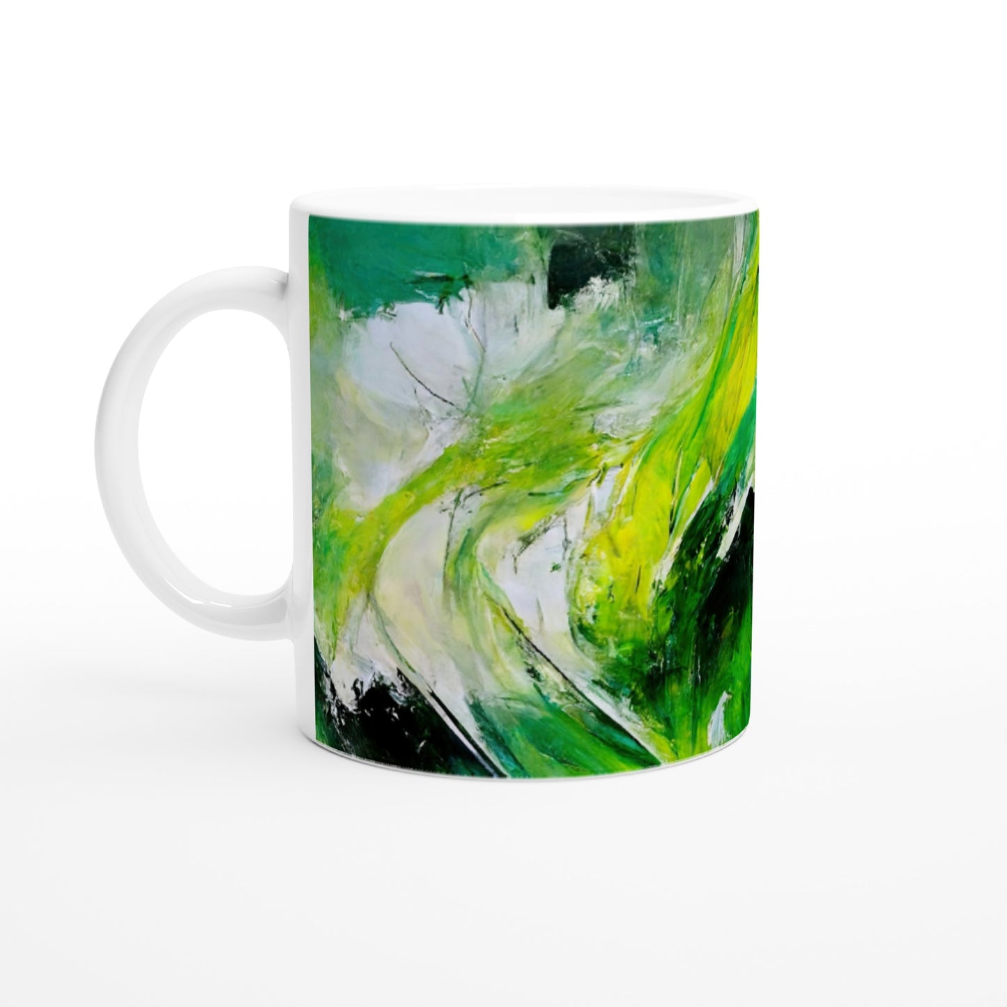 Sammeltasse - in Museumsqualität - Green Storm - Ölgemälde - Grüner Sturm - Abstract - Klima - Planet - Fineart - Green Sea - Wandkunst - Holzleisten - Poster with frame - Abstract Green Kollektion - artwork - art brand - printed cup personalized - Holzrahmen - pixelboys - Kunstdrucke - wandbilder - wall art - Kunst auf Tassen - vintage art - Office Poster - Gastrotassen - Wanddekoration - Fineart  - Colorfull - Dynamic  - Acrylkunst - Geschenkidee - Office Poster - Acryldruck - Abstrakte Kunst -