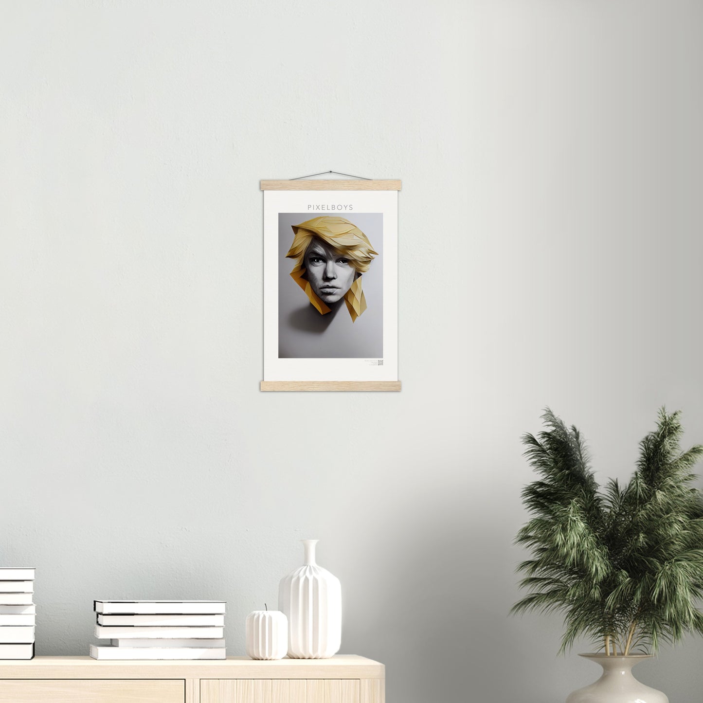 Poster mit Leisten (Holz) in Museumsqualität - Brothers "Leon" - No.3  - vintage art - Art of Brother - Fineart - Drillinge - Wandkunst - Poster with frame - Bruder Kollektion - artwork - art brand - printed cup personalized - pixelboys - Kunstdrucke - wandbilder - wall art - Kunst auf Tassen - Office Poster - Gastrotassen - Wanddekoration - Geschenkidee  - blonde brüder - big - brother - family - Geschenkidee - Acrylkunst - triplets - Geschenkidee - Office Poster - Acryldruck -