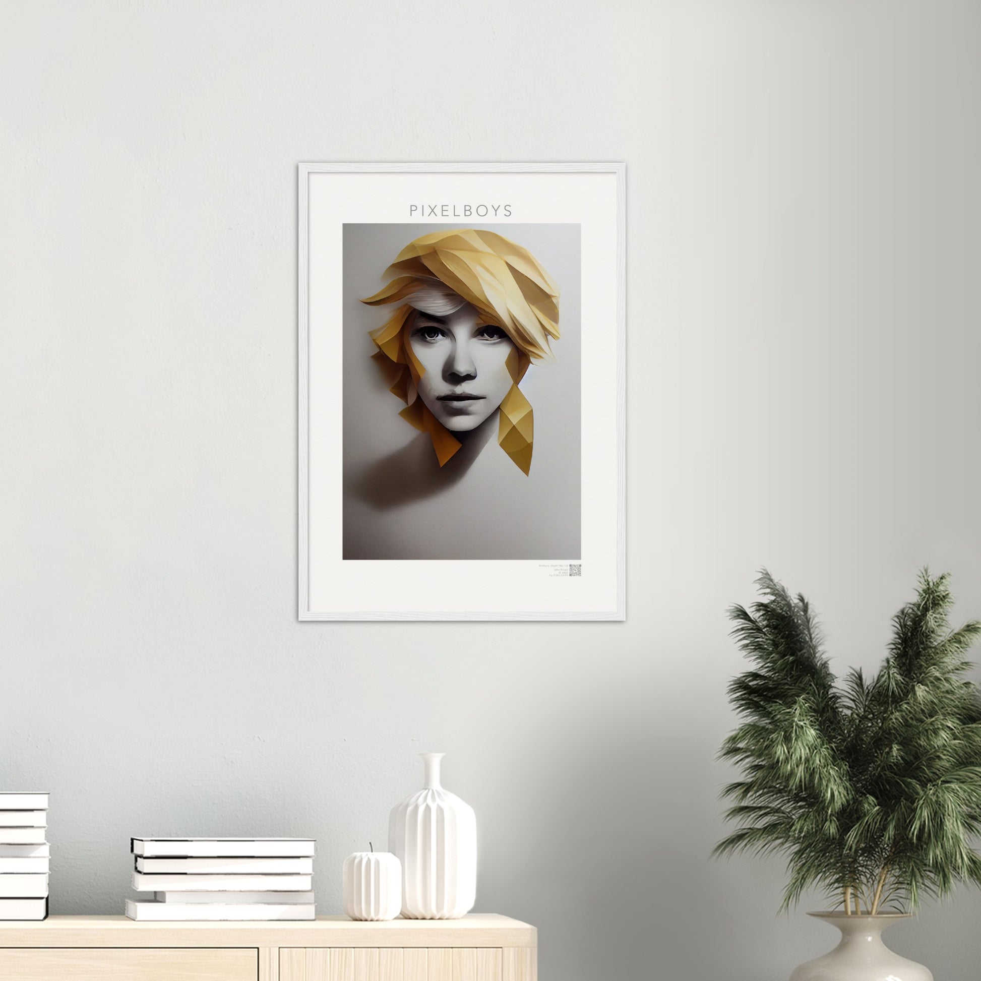 Poster mit Rahmen (Holz) - in Museumsqualität - Brothers "Noah" - No.1 - Drillinge - Art of Brother - Fineart - Wandkunst - Poster with frame - vintage art  - Bruder Kollektion - artwork - art brand - printed cup personalized - pixelboys - Kunstdrucke - wandbilder - wall art - Kunst auf Tassen - Office Poster - Gastrotassen - Wanddekoration - Geschenkidee  - blonde brüder - big - brother - family - Geschenkidee - Acryldruck - triplets - Geschenkidee - Office Poster -