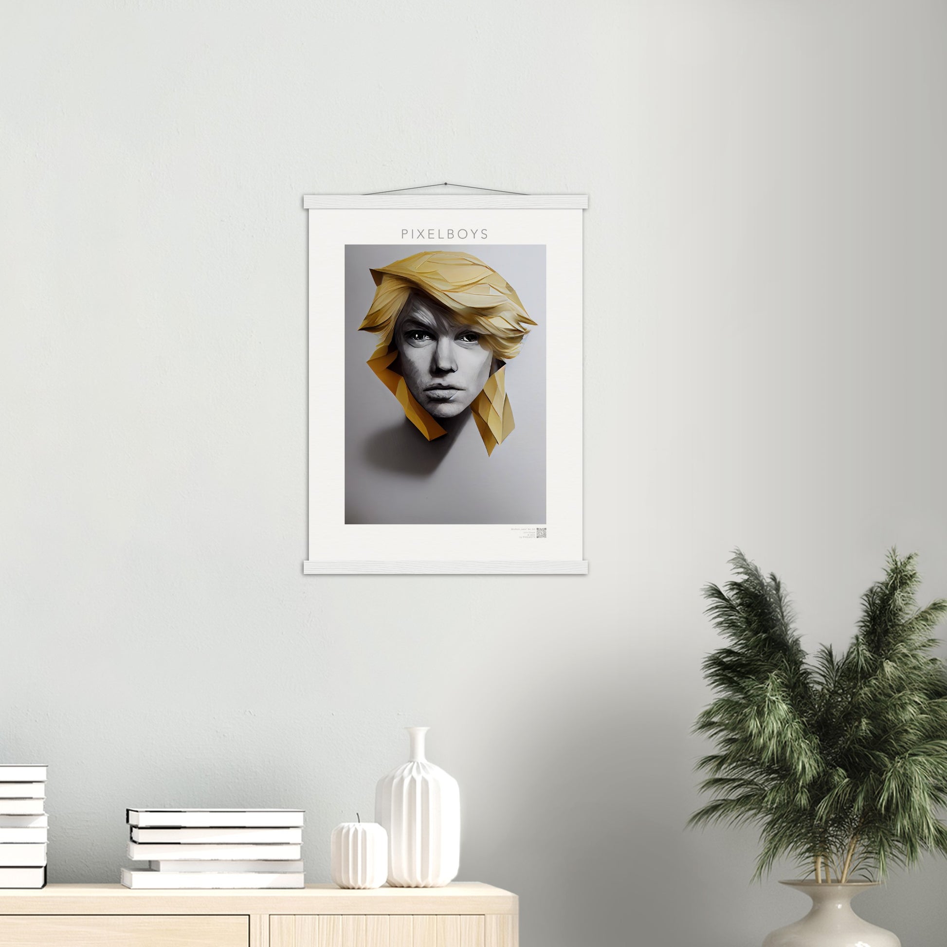 Poster mit Leisten (Holz) in Museumsqualität - Brothers "Leon" - No.3  - vintage art - Art of Brother - Fineart - Drillinge - Wandkunst - Poster with frame - Bruder Kollektion - artwork - art brand - printed cup personalized - pixelboys - Kunstdrucke - wandbilder - wall art - Kunst auf Tassen - Office Poster - Gastrotassen - Wanddekoration - Geschenkidee  - blonde brüder - big - brother - family - Geschenkidee - Acrylkunst - triplets - Geschenkidee - Office Poster - Acryldruck -