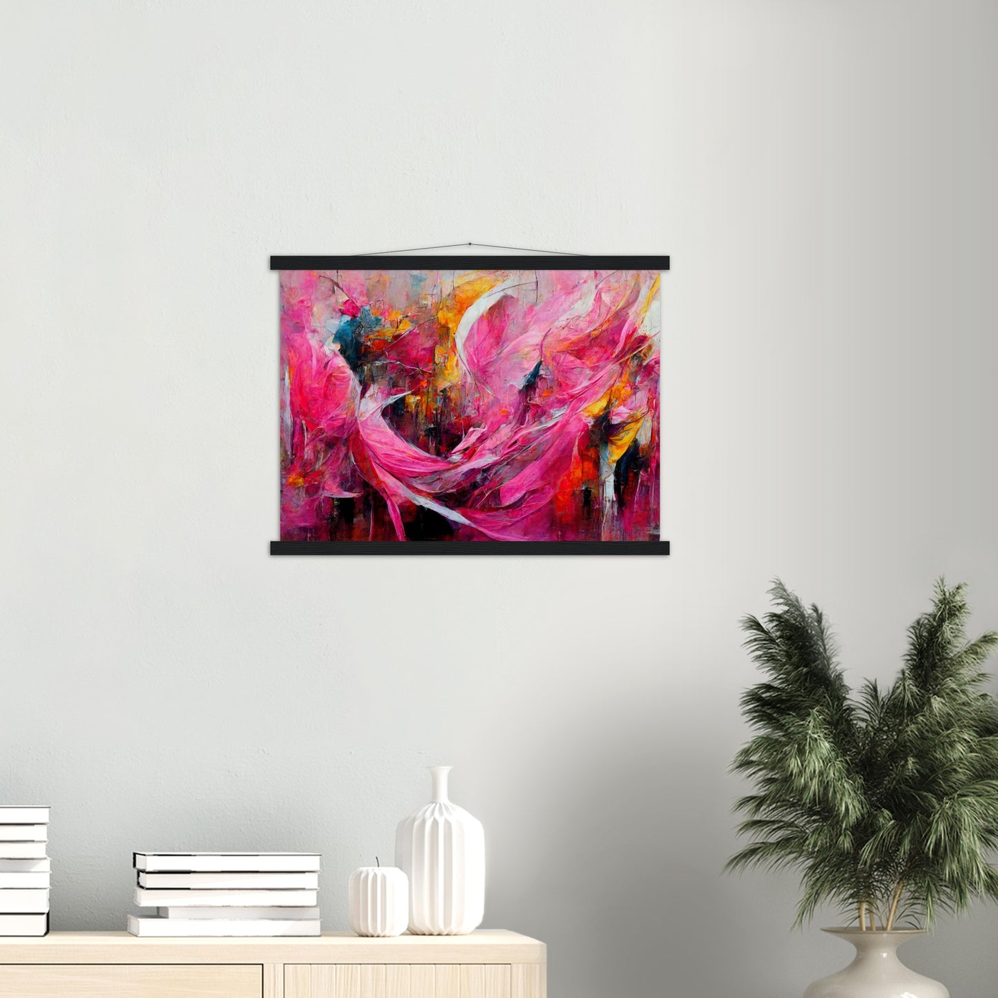 Poster mit Leisten (Holz) in Museumsqualität - Carnival in Venice - Italy - ölgemälde - Italy Abstract Art - Posterleisten - Fineart - Posterrahmen  - Wandkunst - Holzrahmen - Poster with frame - Abstract Pink - artwork - art brand - printed cup personalized - Holzleisten - pixelboys - Kunstdrucke - wandbilder - wall art - Kunst auf Tassen  - Office Poster - Gastrotassen - Wanddekoration - Acrylkunst - Geschenkidee - Office Poster - Acryldruck - Abstrakte Kunst - Pink Art -