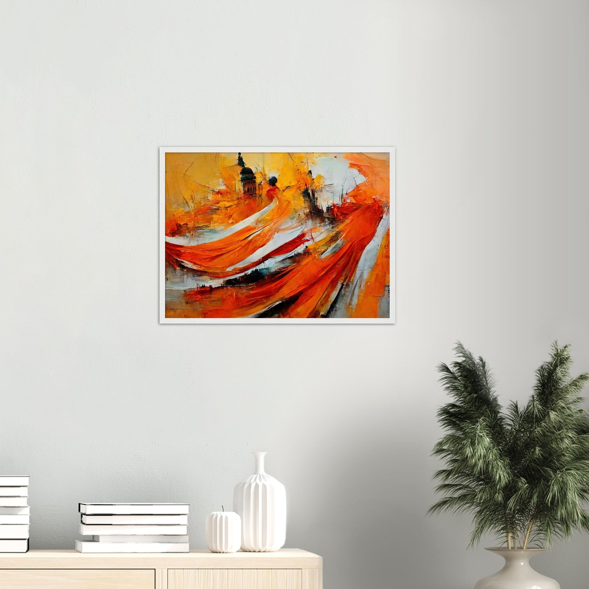 Poster mit Holzrahmen - Palio di Siena -„Piazza del Campo" - Toscana - Etruria - horse race - Ölgemälde - Abstract - Italia Art - Abstract - Fineart - City Race - Wandkunst - Holzrahmen - Poster with frame - Abstract Orange - artwork - art brand - printed cup personalized - Holzleisten - pixelboys - Kunstdrucke - wandbilder - wall art - Kunst auf Tassen  - Office Poster - Gastrotassen - Wanddekoration - Fineart - Dynamic - Acrylkunst - Geschenkidee - Office Poster - Acryldruck - Abstrakte Kunst -