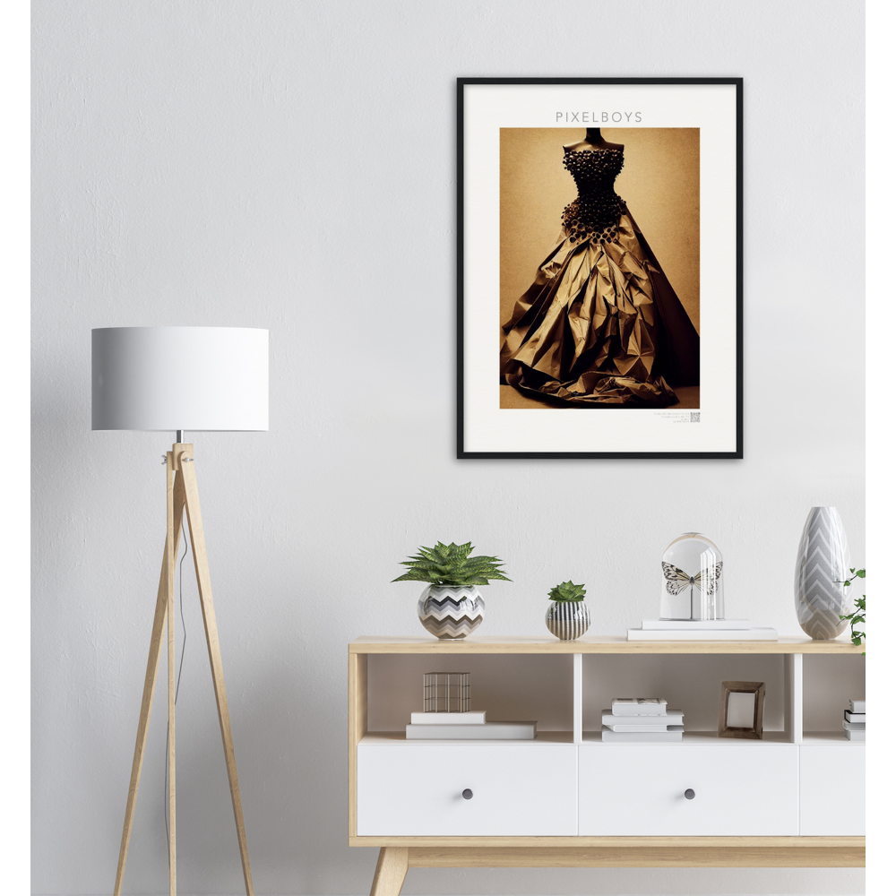 Poster mit Rahmen - Art Du Café - Hot Fashion - No. 2 - "Isabella" - Kaffebohnen Liebe ♡ - Amore ♡ - Pizza Pasta Love - Kaffe Liebe ♡- Künstler: "The Unknown Artist Nb-517" - Kunstdruck - Wandbild - Poster - Pixelboys - Atelier - Mailand - Rom - Neapel - Turin - Palermo - Catania - Florenz - Genua - Bologna - Bari -