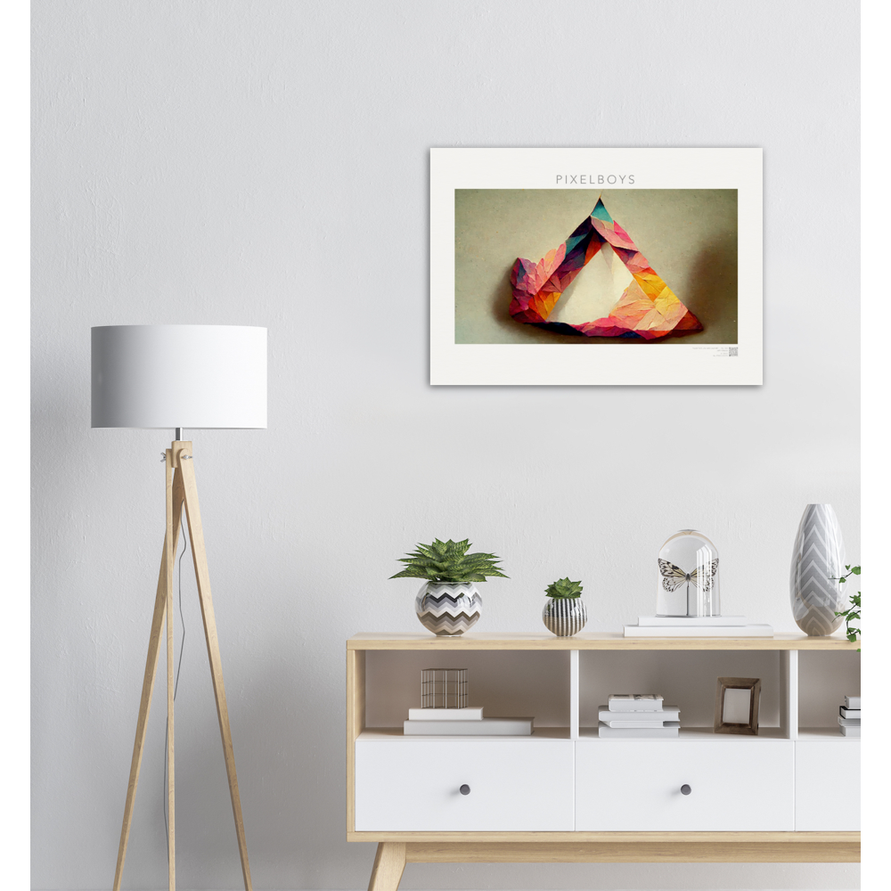 Poster - Paper Fall-No. 5: "Autumn Warmth" - "Herbstliche Wärme" - Künstler: John Grayst - Pixelboys - Herbst Poster - Online Shop - Kaufen Sie Ihr neues Poster - Viele Poster Motive -