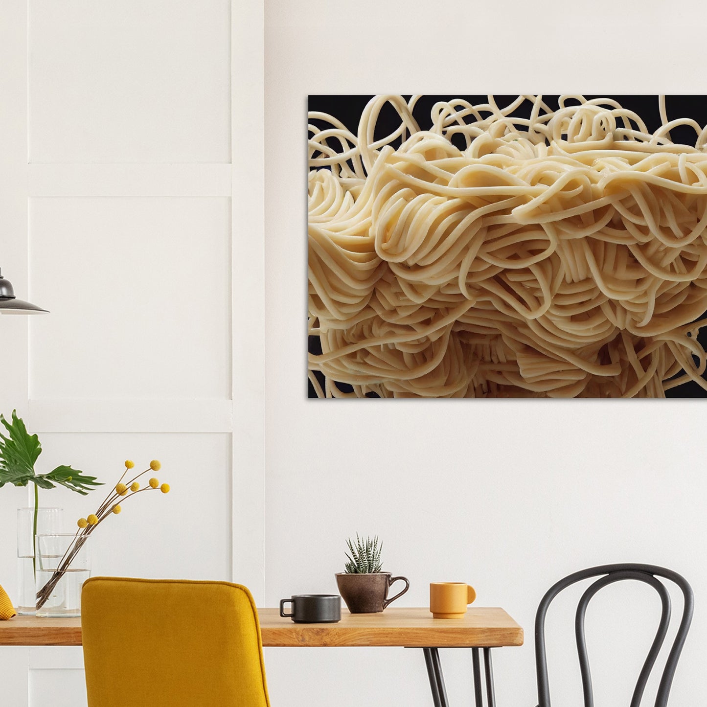 Poster in Museumsqualität - Noodle Knot - Pasta Love - Italien - China - Restaurant - Nudeln - Nudelknoten - Pasta - Teigwaren  - Wandkunst - Kunstdruck - Acryldruck - Kunstwerk - Office Poster - Poster mit Rahmen - Kaffee Tasse - Poster mit Leisten - Bedruckte Tassen - Kunst Marke - Art Brand - Kunstdrucke - Papier: 250g/qm - Künstler: Pixelboys - Office Poster - Poster with frame - Geschenkidee - Atelier Rome - Atelier Bologna - Atelier Milano -