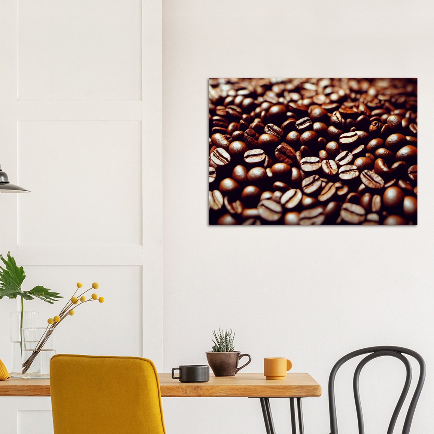 Poster in Museumsqualität - Coffee Beans - Personalisierbar - customized - Coffee Passion - Wandkunst - Kunstdruck - Acryldruck - Kunstwerk - Office Poster - Poster mit Rahmen - Kaffee Tasse - Poster mit Leisten - Bedruckte Tassen - Kunst Marke - Art Brand - Kunstdrucke - Papier: 250g/qm - Künstler: Pixelboys - Office Poster - Poster with frame - Geschenkidee - Kaffee Liebe - Coffee passion, Kaffeehaus - Coffee to go - Atelier Wien - Atelier Austria - Atelier USA -