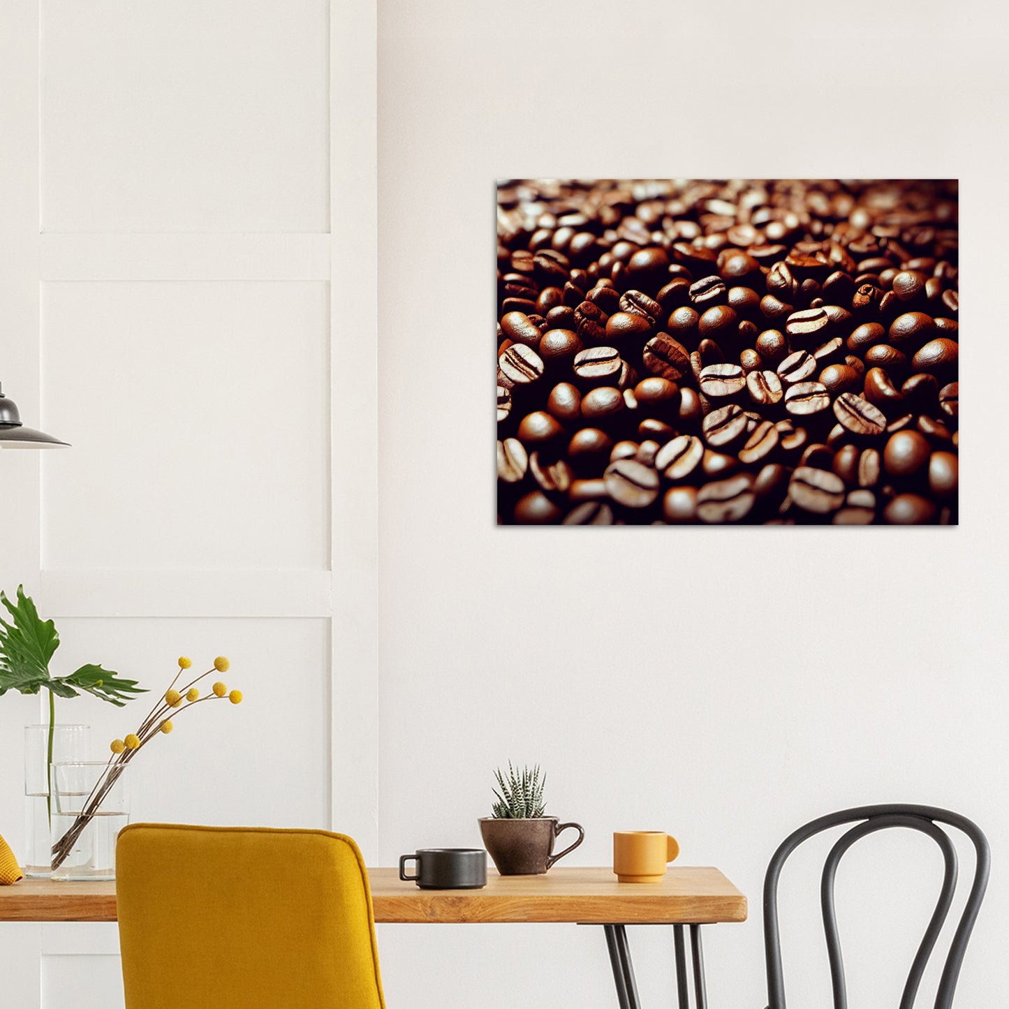 Poster in Museumsqualität - Coffee Beans - Personalisierbar - customized - Coffee Passion - Wandkunst - Kunstdruck - Acryldruck - Kunstwerk - Office Poster - Poster mit Rahmen - Kaffee Tasse - Poster mit Leisten - Bedruckte Tassen - Kunst Marke - Art Brand - Kunstdrucke - Papier: 250g/qm - Künstler: Pixelboys - Office Poster - Poster with frame - Geschenkidee - Kaffee Liebe - Coffee passion, Kaffeehaus - Coffee to go - Atelier Wien - Atelier Austria - Atelier USA -