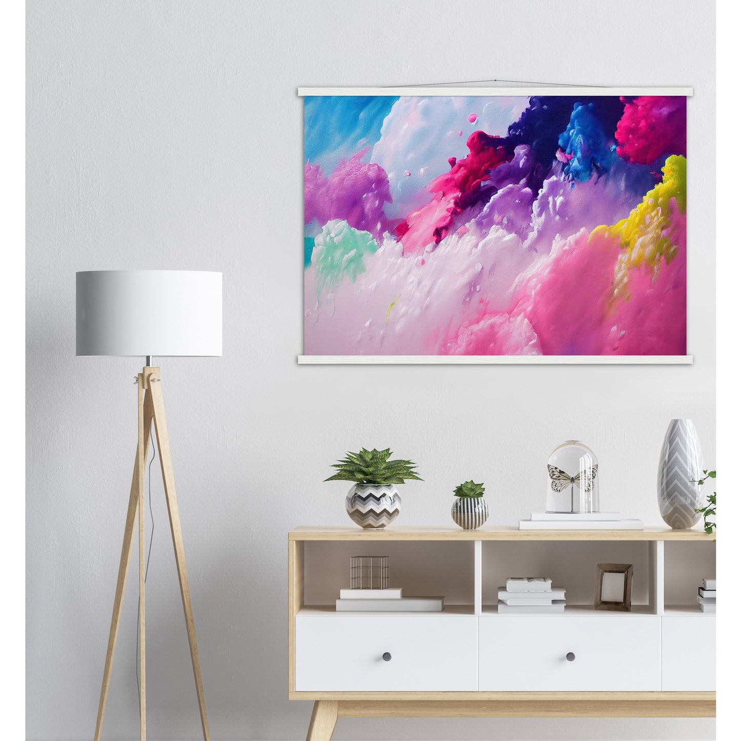 Poster mit Holzleisten - in Museumsqualität - Candy floss - Süßigkeiten - Kindheit - Cubism - Holzleisten - Fineart - Zuckerwatte - Wandkunst - Poster with frame - Abstract Kollektion - artwork - art brand - printed cup personalized - pixelboys - Kunstdrucke - wandbilder - wall art - Kunst auf Tassen - vintage art - Office Poster - Gastrotassen - Wanddekoration - Geschenkidee  - Cabdyland - Icecream - Geschenkidee - Acrylkunst - Geschenkidee - Office Poster - Acryldruck - Abstrakte Kunst