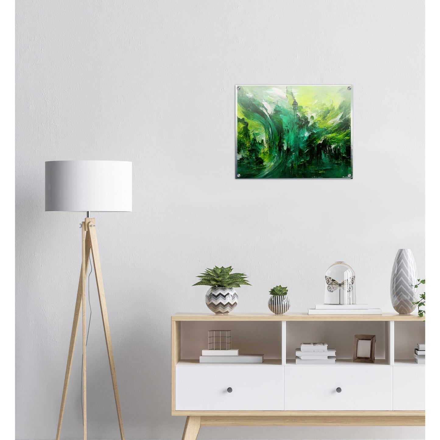 Acrylbild auf Glas - in Museumsqualität - Storm over London - „Revenge of Nature“ - Ölgemälde - Grüner Sturm - Abstract - London - Planet - Fineart - Green Sea - Wandkunst - Holzrahmen - Poster with frame - Abstract Green - artwork - art brand - printed cup personalized - Holzleisten - pixelboys - Kunstdrucke - wandbilder - wall art - Kunst auf Tassen  - Office Poster - Gastrotassen - Wanddekoration - Fineart  - Colorfull - Dynamic - Acrylkunst - Geschenkidee - Office Poster - Acryldruck - Abstrakte Kunst -