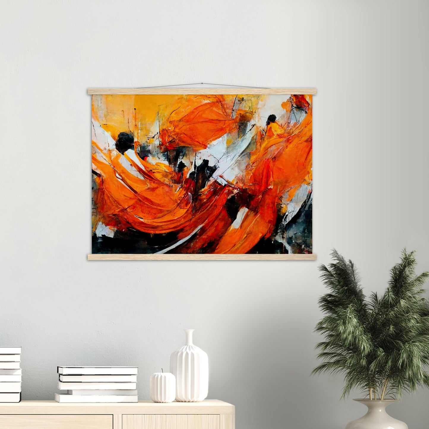 Poster mit Leisten - „Strolling in Amsterdam“ - Orange Pain - autumn - Ölgemälde - Abstract - Dutch Art - Abstract - Fineart - Herbstsonne - Wandkunst - Holzrahmen - Poster with frame - Abstract Orange - artwork - art brand - printed cup personalized - Holzleisten - pixelboys - Kunstdrucke - wandbilder - wall art - Kunst auf Tassen - Office Poster - Gastrotassen - Wanddekoration - Fineart - Posterleisten - Dynamic - Acrylkunst - Geschenkidee - Office Poster - Acryldruck - Abstrakte Kunst -