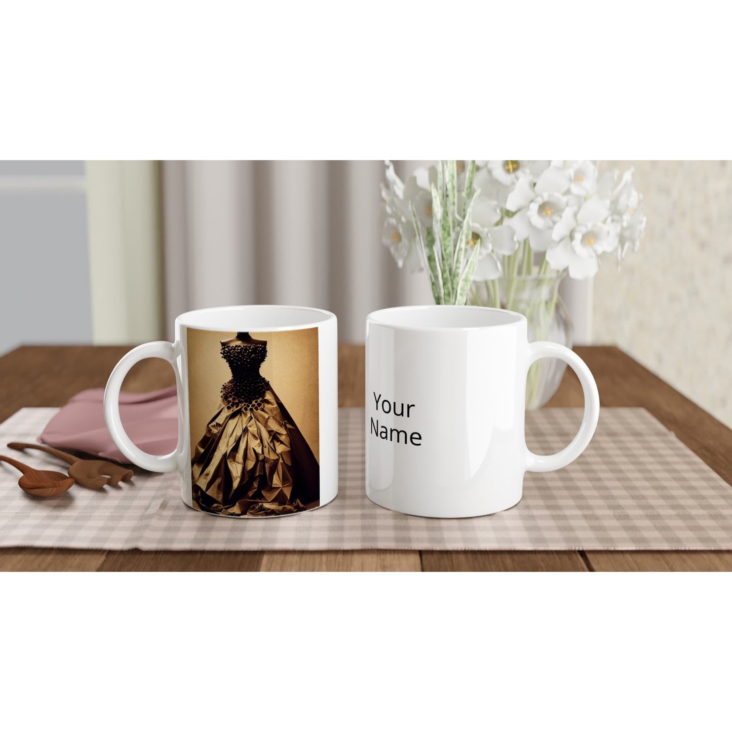 Personalisierte Tasse (bedruckt) - Art Du Café - Hot Fashion - No. 2 - "Isabella" - Kaffebohnen Liebe ♡ - Amore ♡ - Pizza Pasta Love - Kaffe Liebe ♡- Künstler: "The Unknown Artist Nb-517" - Kunstdruck - Wandbild - Poster - Pixelboys - Atelier - Mailand - Rom - Neapel - Turin - Palermo - Catania - Florenz - Genua - Bologna - Bari - Fine Art - Kunst auf Tassen - Wall Art -