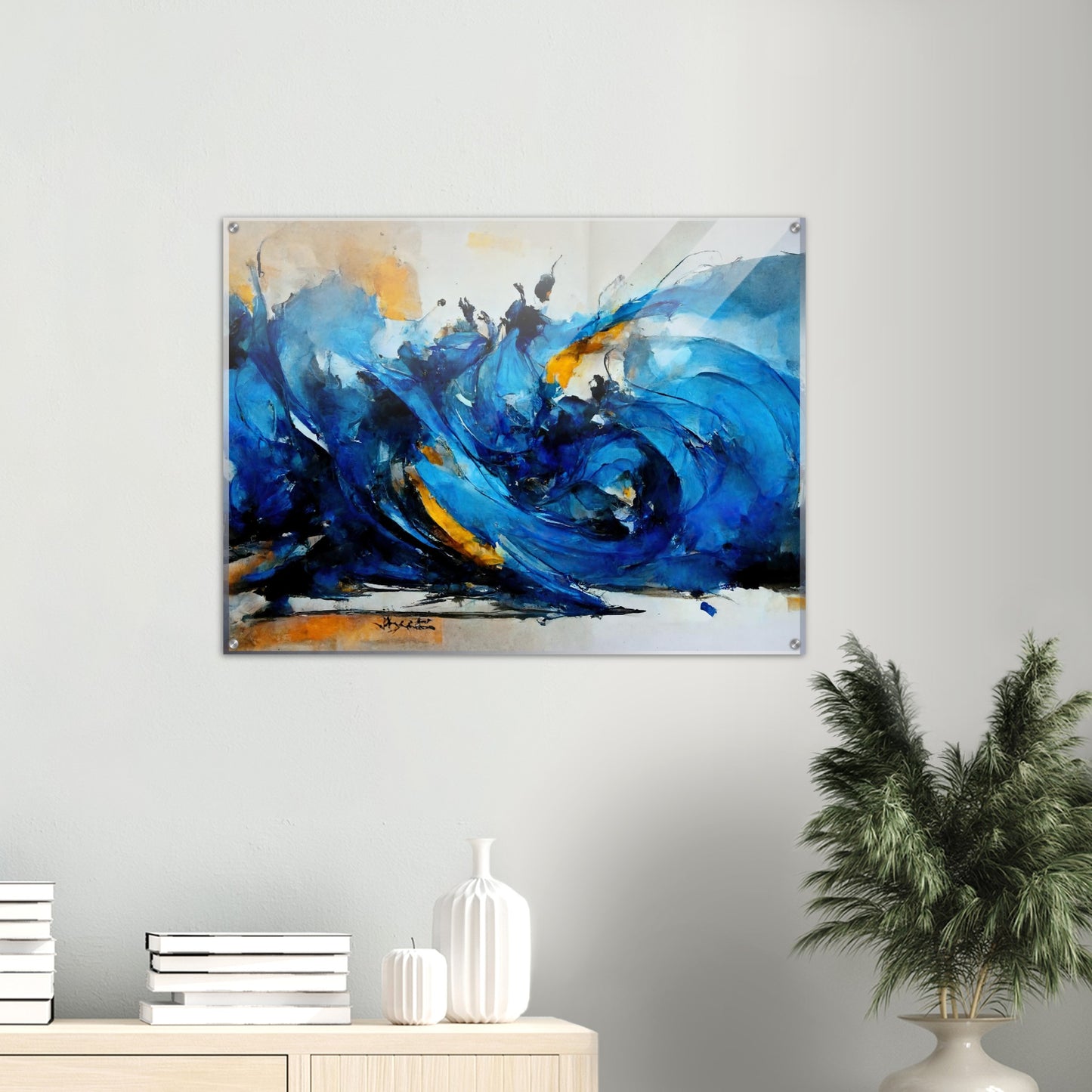 Acrylbild auf Glas in Museumsqualität - Dancing Dervish - Art of Islam - Fineart - Dancing - Wandkunst - Poster with frame - Abstract Blue Kollektion - artwork - art brand - printed cup personalized - pixelboys - Kunstdrucke - wandbilder - wall art - Kunst auf Tassen - vintage art - Office Poster - Gastrotassen - Wanddekoration - Geschenkidee  - Sufis Dance - Derwisch - Sufismus - Geschenkidee - Acrylkunst - Weisheit - Geschenkidee - Office Poster - Acryldruck -