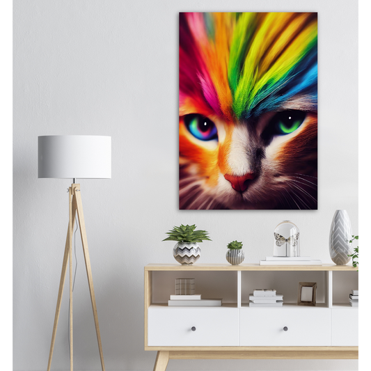 Poster - Die bunte Katzen Löwin "Nala" Poster online bestellen - Viele unterschiedliche Motive.