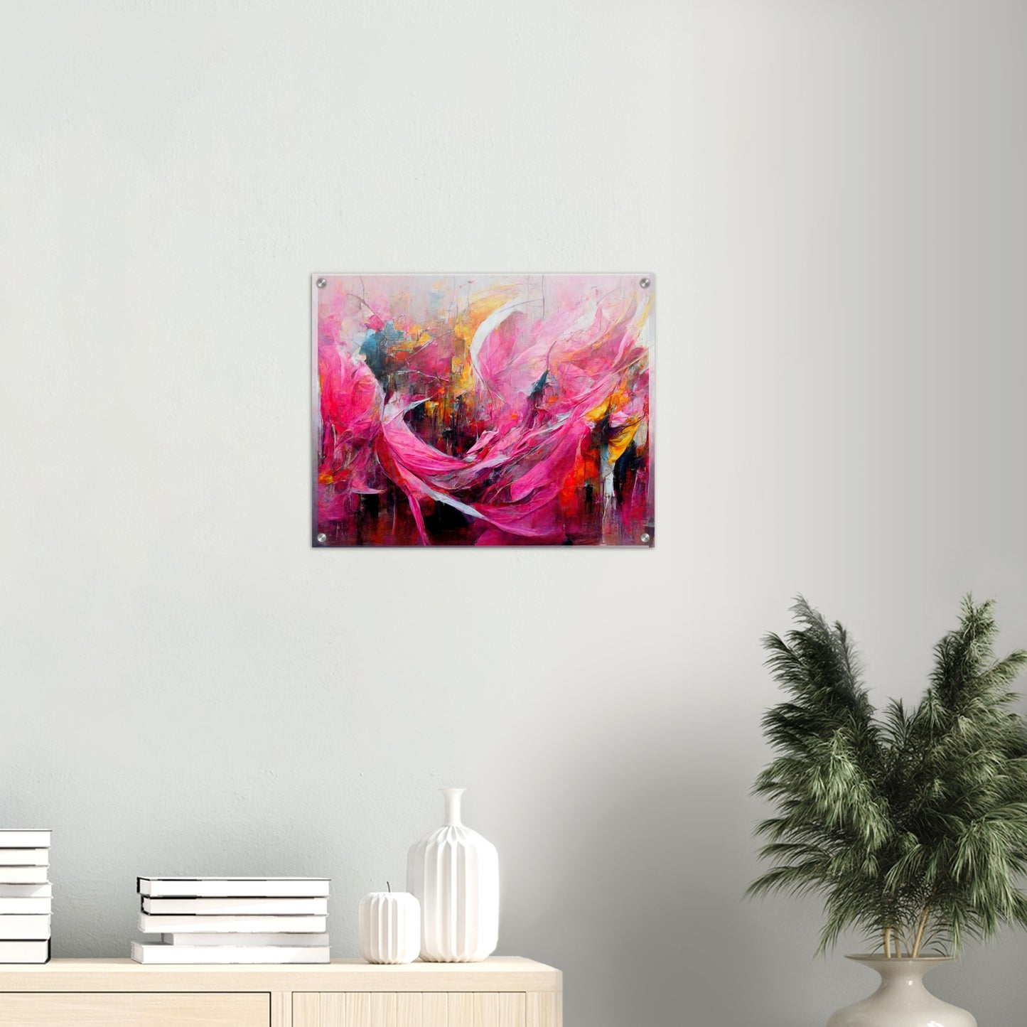 Acrylbild auf Glas - Carnival in Venice - Italy - ölgemälde - Italy Abstract Art - Posterleisten - Fineart - Posterrahmen  - Wandkunst - Holzrahmen - Poster with frame - Abstract Pink - artwork - art brand - printed cup personalized - Holzleisten - pixelboys - Kunstdrucke - wandbilder - wall art - Kunst auf Tassen  - Office Poster - Gastrotassen - Wanddekoration - Acrylkunst - Geschenkidee - Office Poster - Acryldruck - Abstrakte Kunst - Pink Art -