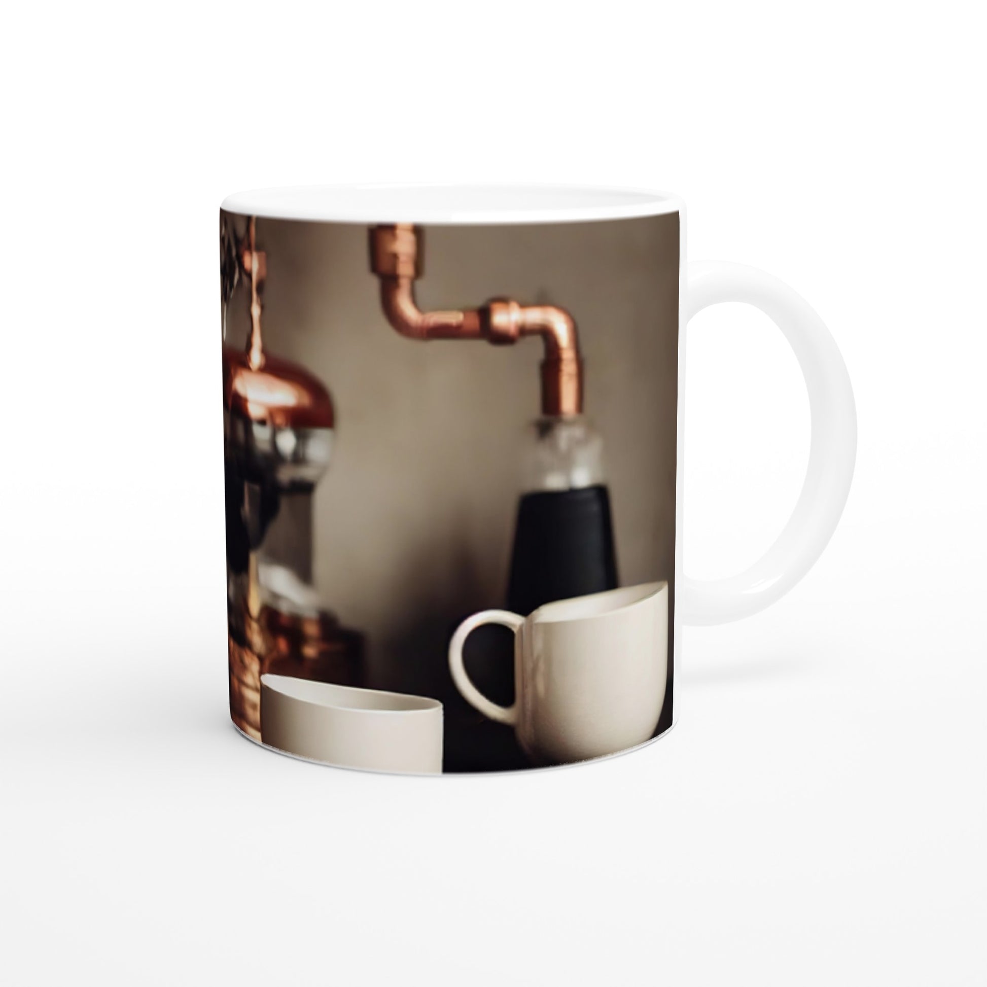 Sammeltasse in Museumsqualität - Steampunk - Coffee Maker - No.1 - Wandbild - Kunstwerk - Kunst auf Postern - Fine Art - Steampunk - Future - Maschine - Poster with frame - Office Poster - Art Brand - Pixelboys - Coffee House - Restaurant Poster - Schöner Wohnen - Dekoration - Wall Art - Kunstdruck - Geschenkidee - Kunst auf Acrylglas - Personalisierbare Tasse - Gastro Poster - Gewerbliche Poster - exklusiv - Kunst auf Acrylglas - 