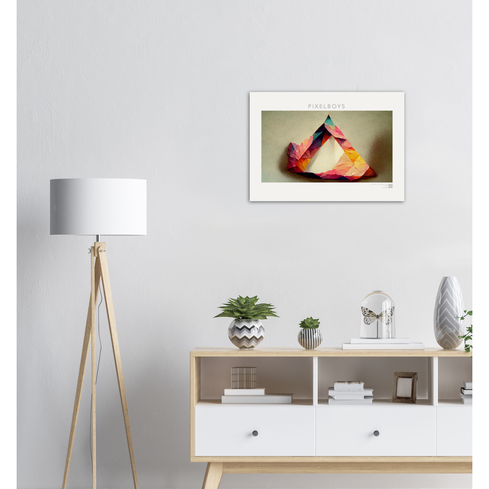 Poster - Paper Fall-No. 5: "Autumn Warmth" - "Herbstliche Wärme" - Künstler: John Grayst - Pixelboys - Herbst Poster - Online Shop - Kaufen Sie Ihr neues Poster - Viele Poster Motive -