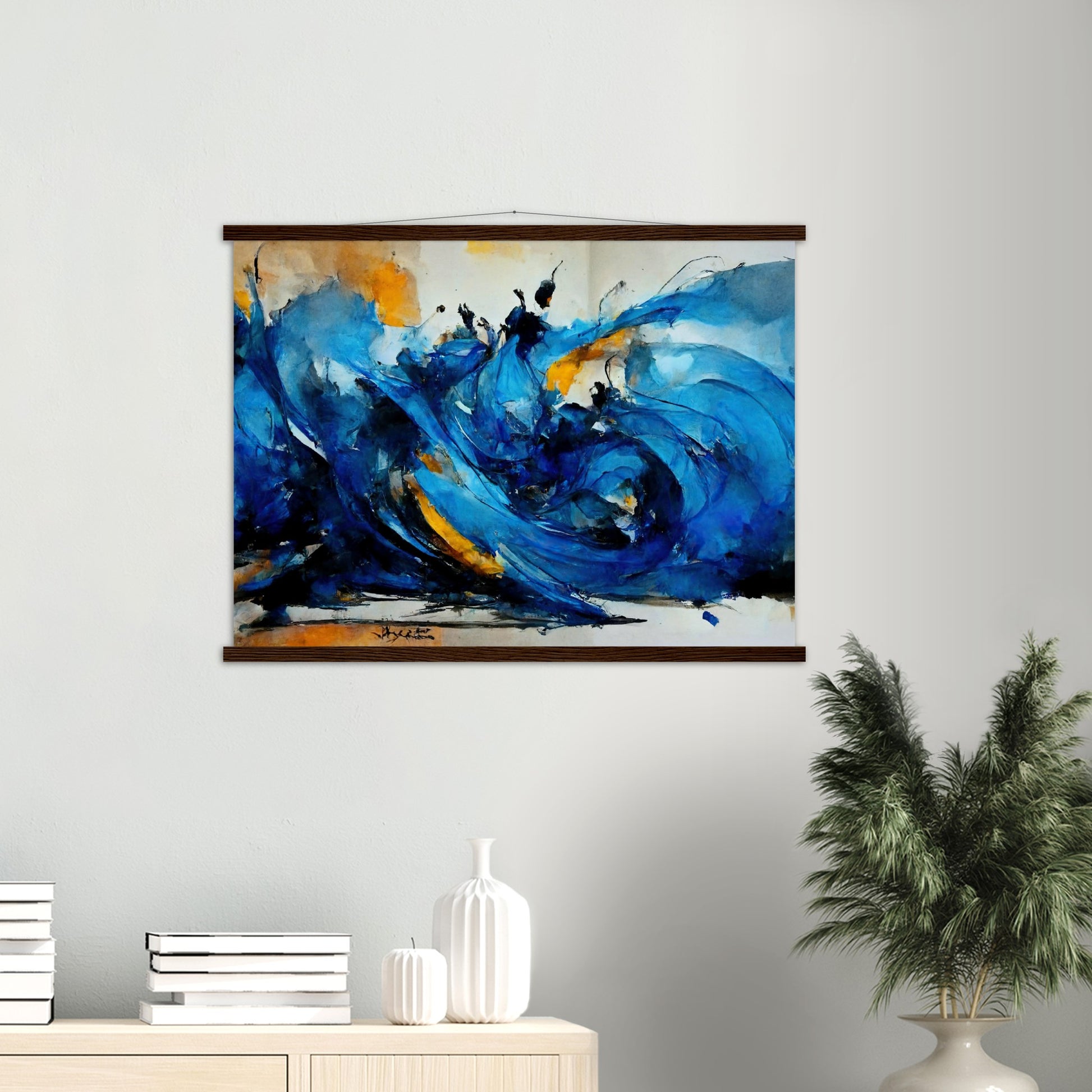 Poster mit Leisten (Holz) in Museumsqualität - Dancing Dervish - Art of Islam - Fineart - Dancing - Wandkunst - Poster with frame - Abstract Blue Kollektion - artwork - art brand - printed cup personalized - pixelboys - Kunstdrucke - wandbilder - wall art - Kunst auf Tassen - vintage art - Office Poster - Gastrotassen - Wanddekoration - Geschenkidee  - Sufis Dance - Derwisch - Sufismus - Geschenkidee - Acrylkunst - Weisheit - Geschenkidee - Office Poster - Acryldruck -