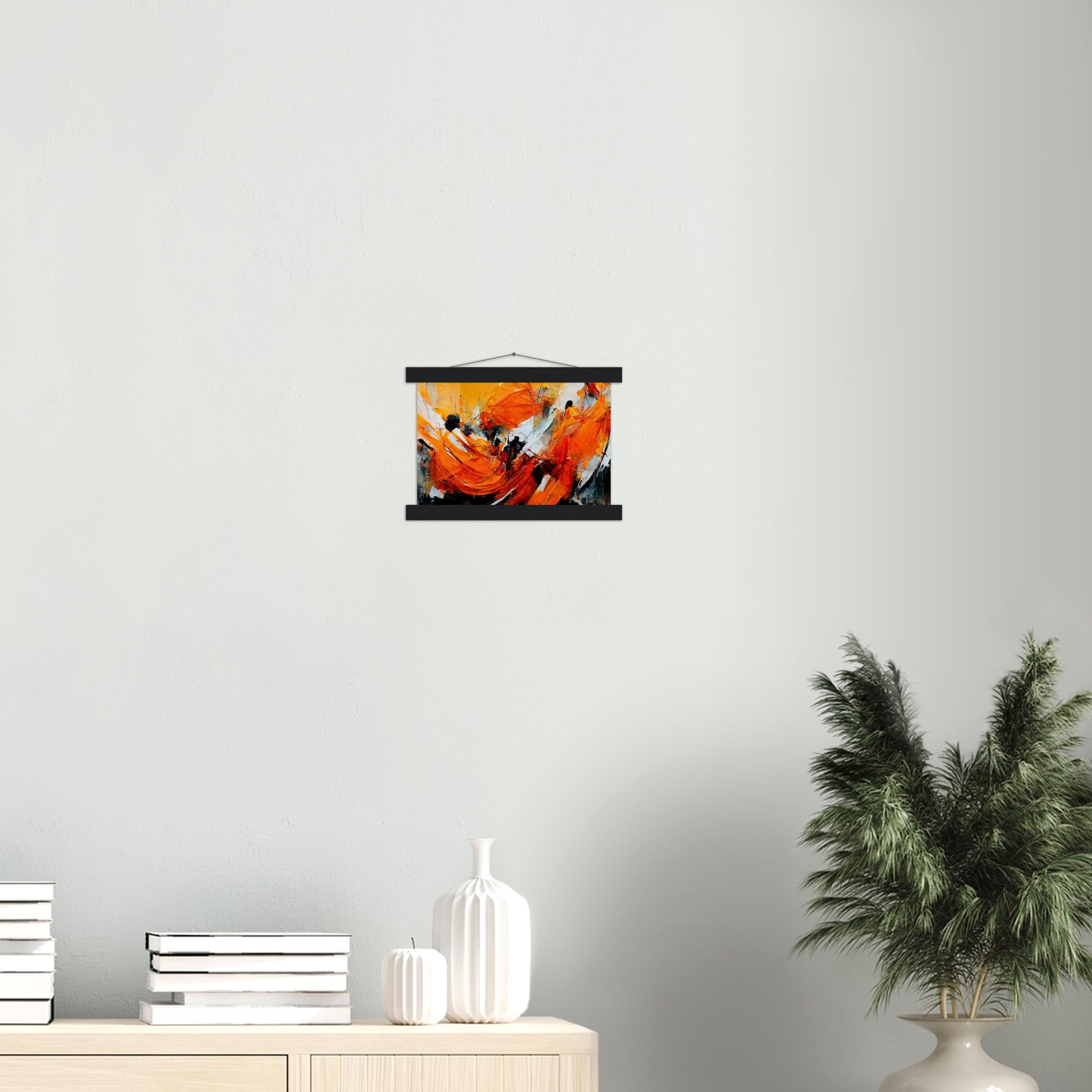 Poster mit Leisten - „Strolling in Amsterdam“ - Orange Pain - autumn - Ölgemälde - Abstract - Dutch Art - Abstract - Fineart - Herbstsonne - Wandkunst - Holzrahmen - Poster with frame - Abstract Orange - artwork - art brand - printed cup personalized - Holzleisten - pixelboys - Kunstdrucke - wandbilder - wall art - Kunst auf Tassen - Office Poster - Gastrotassen - Wanddekoration - Fineart - Posterleisten - Dynamic - Acrylkunst - Geschenkidee - Office Poster - Acryldruck - Abstrakte Kunst -