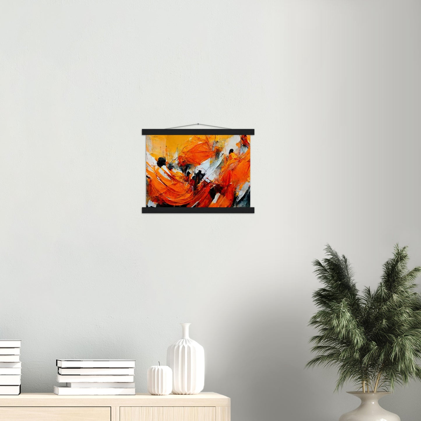 Poster mit Leisten - „Strolling in Amsterdam“ - Orange Pain - autumn - Ölgemälde - Abstract - Dutch Art - Abstract - Fineart - Herbstsonne - Wandkunst - Holzrahmen - Poster with frame - Abstract Orange - artwork - art brand - printed cup personalized - Holzleisten - pixelboys - Kunstdrucke - wandbilder - wall art - Kunst auf Tassen - Office Poster - Gastrotassen - Wanddekoration - Fineart - Posterleisten - Dynamic - Acrylkunst - Geschenkidee - Office Poster - Acryldruck - Abstrakte Kunst -