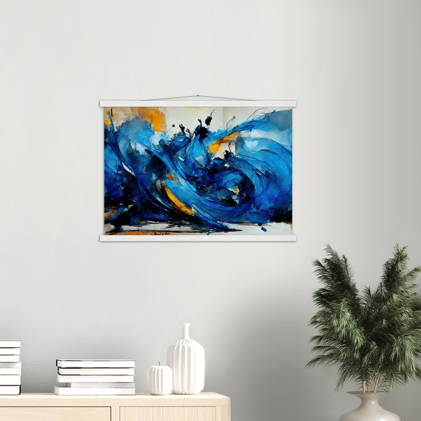 Poster mit Leisten (Holz) in Museumsqualität - Dancing Dervish - Art of Islam - Fineart - Dancing - Wandkunst - Poster with frame - Abstract Blue Kollektion - artwork - art brand - printed cup personalized - pixelboys - Kunstdrucke - wandbilder - wall art - Kunst auf Tassen - vintage art - Office Poster - Gastrotassen - Wanddekoration - Geschenkidee  - Sufis Dance - Derwisch - Sufismus - Geschenkidee - Acrylkunst - Weisheit - Geschenkidee - Office Poster - Acryldruck -